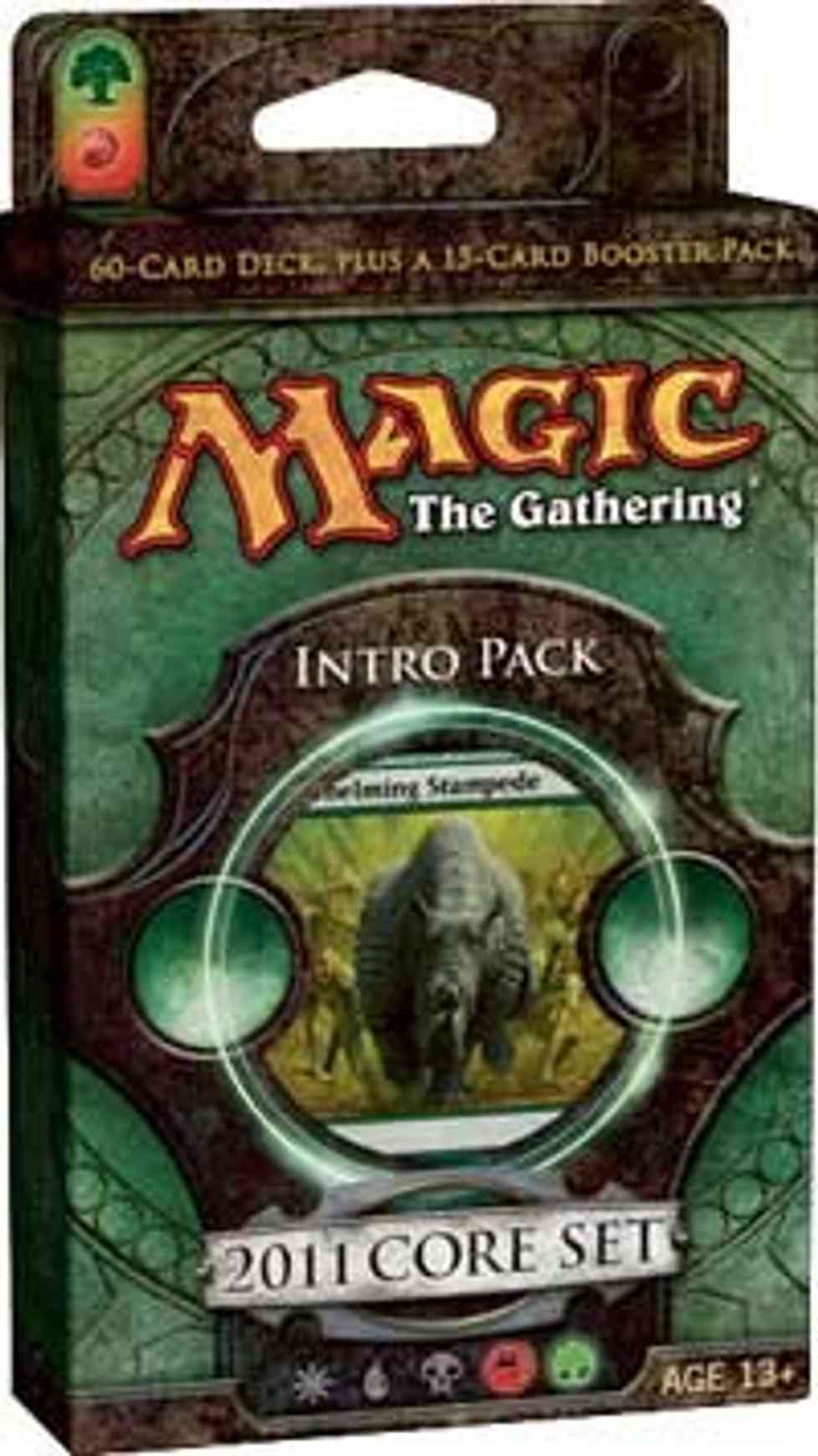 Magic 2011 (M11) - Intro Pack - Stampede of Beasts magic card front