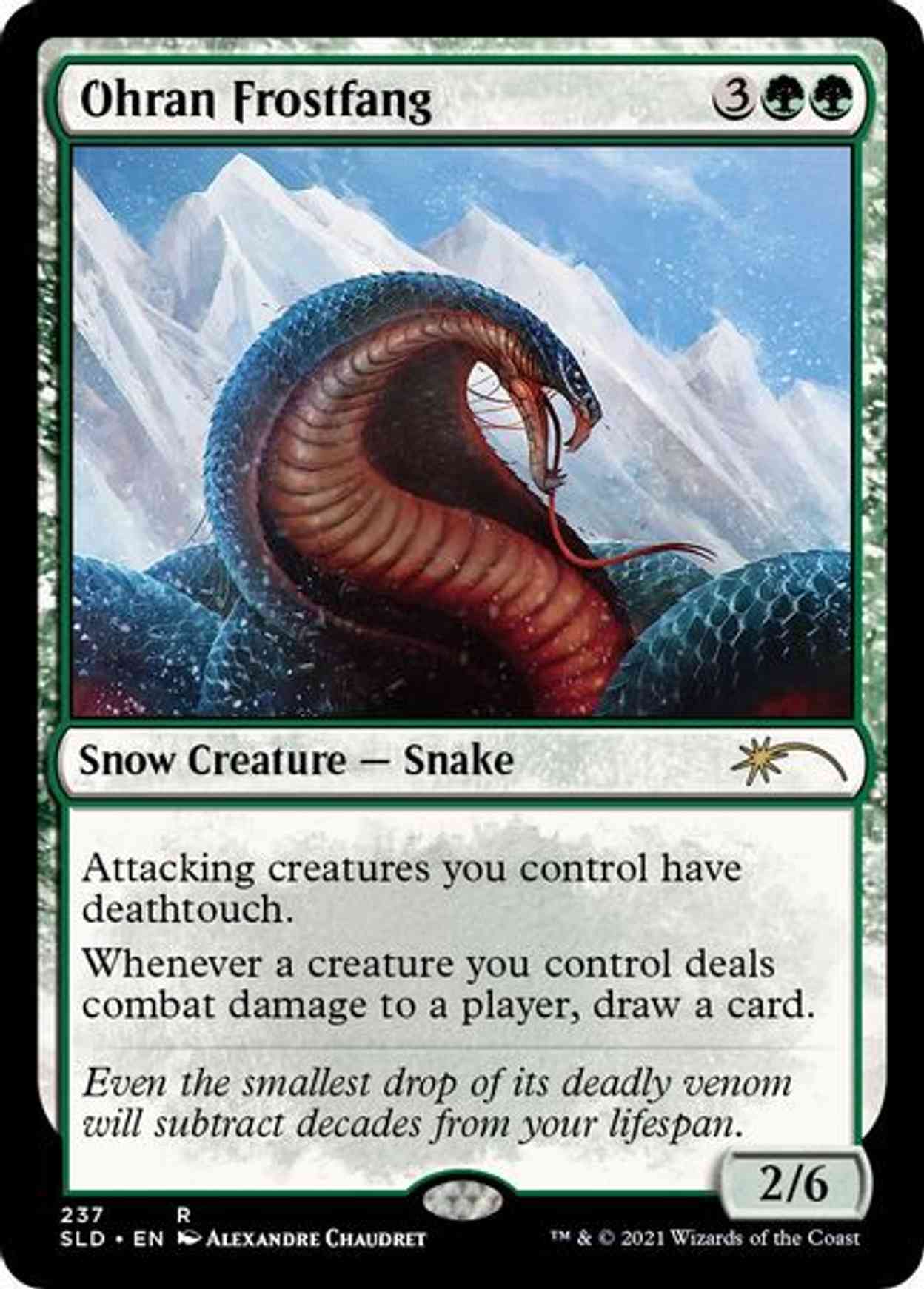 Ohran Frostfang magic card front