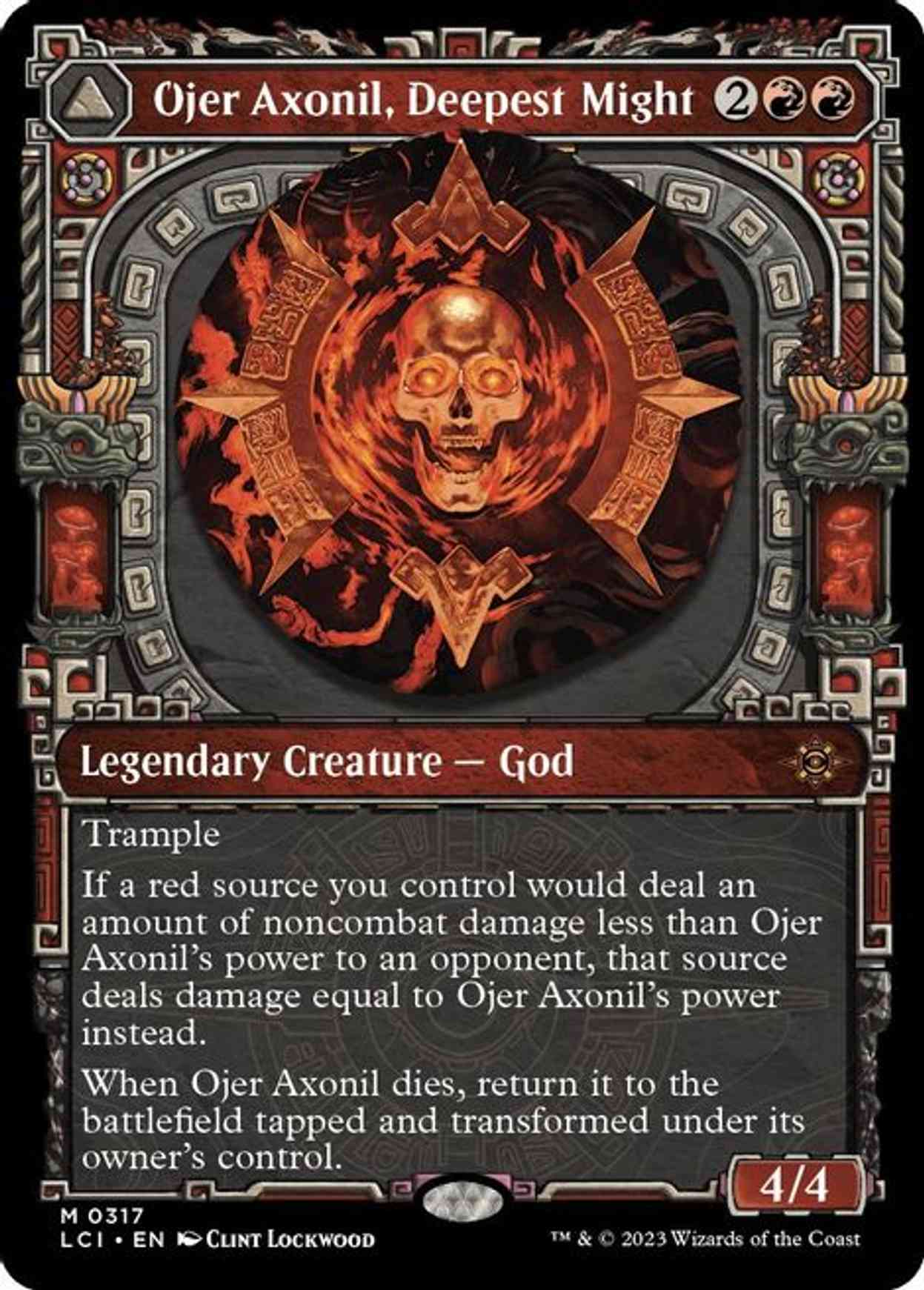 Ojer Axonil, Deepest Might (Showcase) magic card front