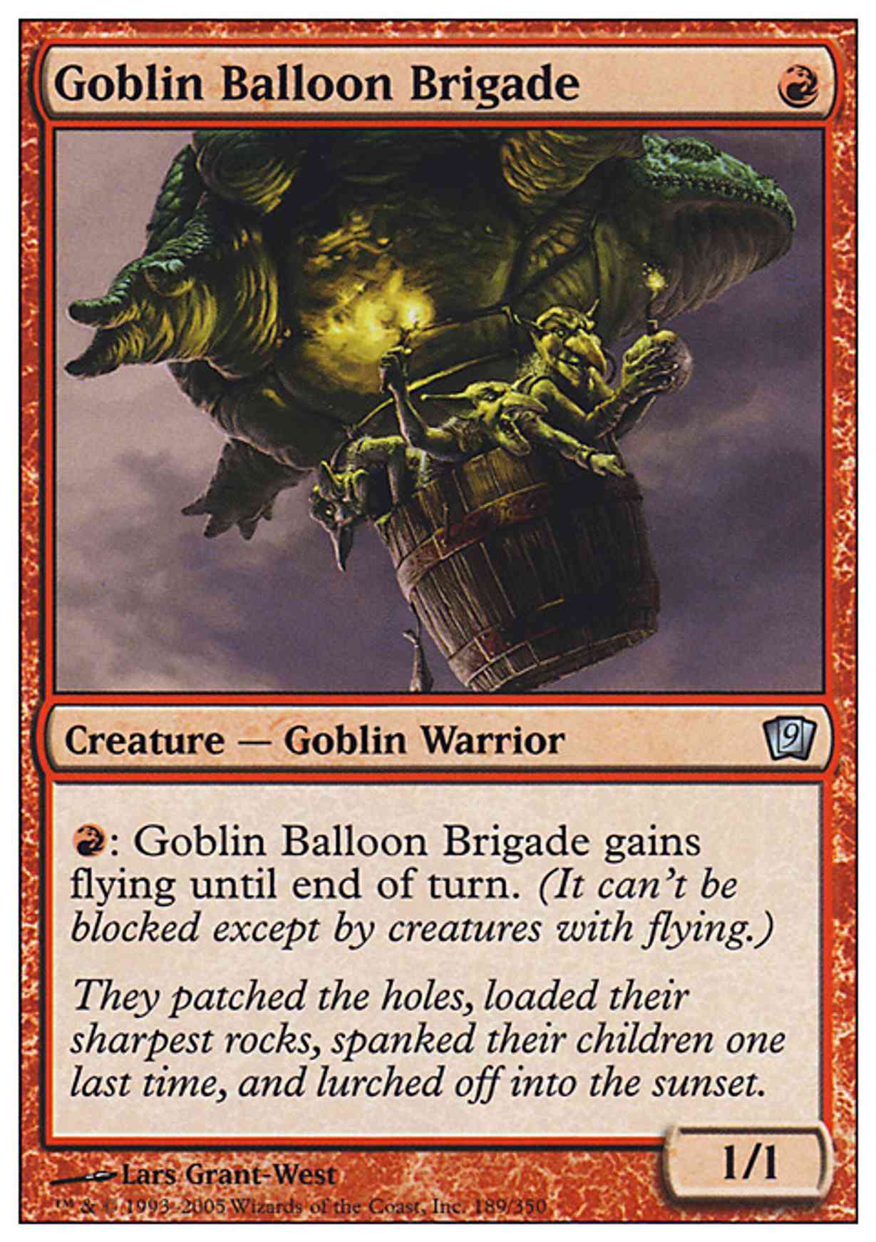 Goblin Balloon Brigade magic card front