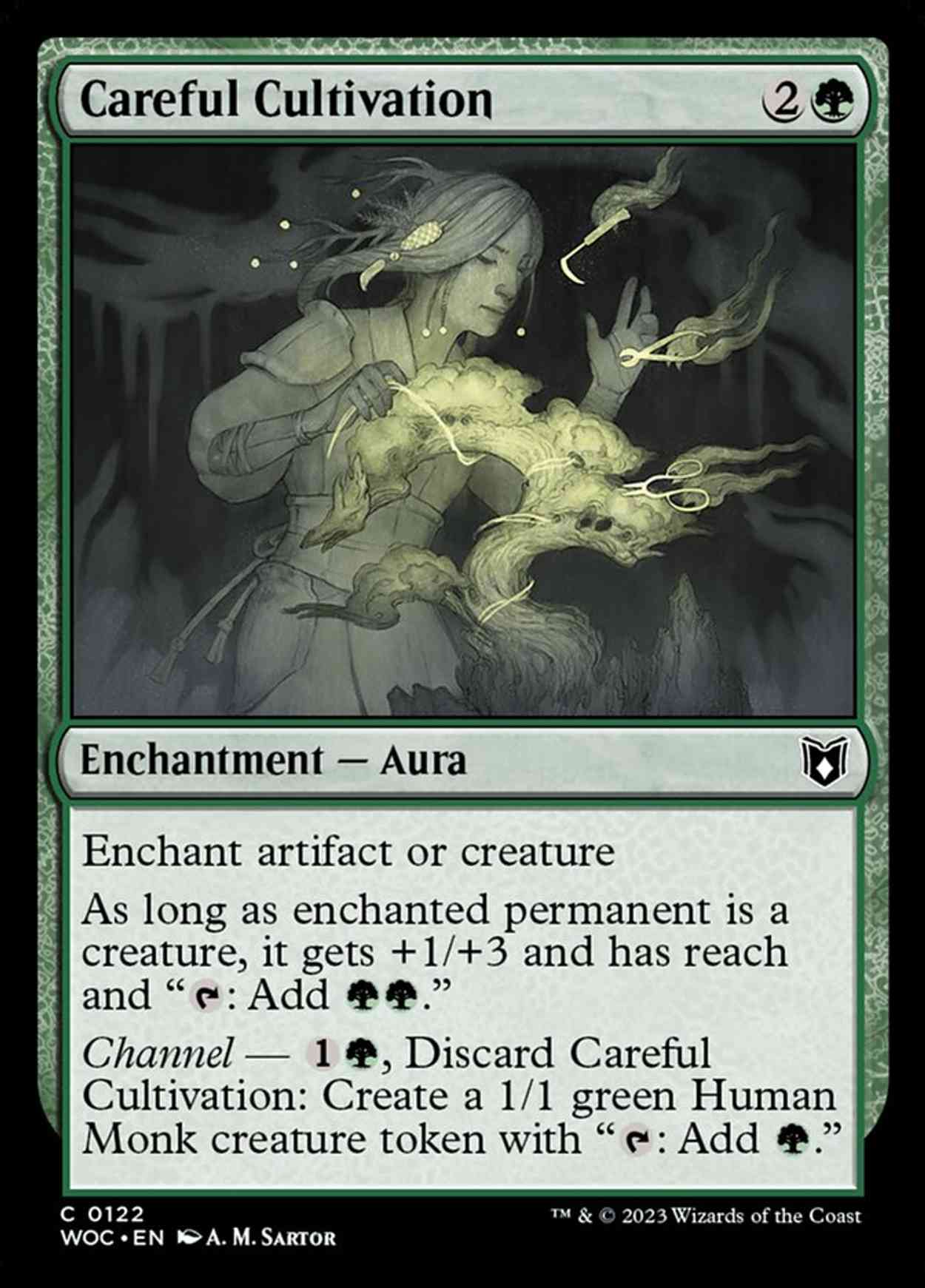 Careful Cultivation magic card front