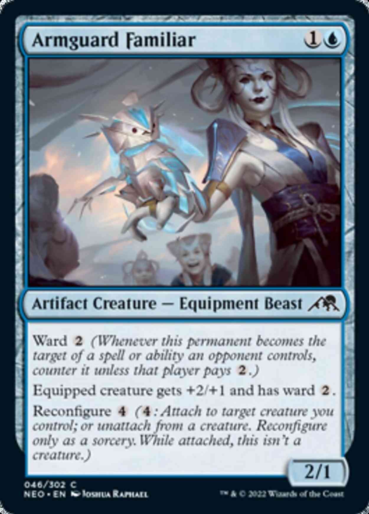 Armguard Familiar magic card front