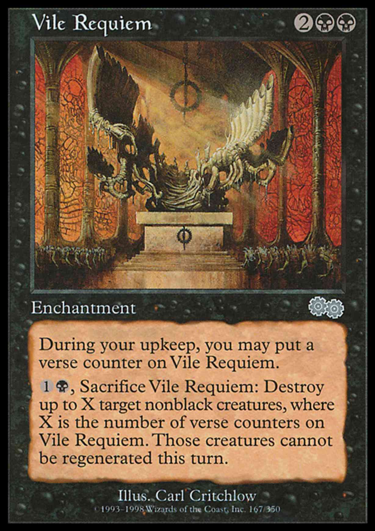 Vile Requiem magic card front
