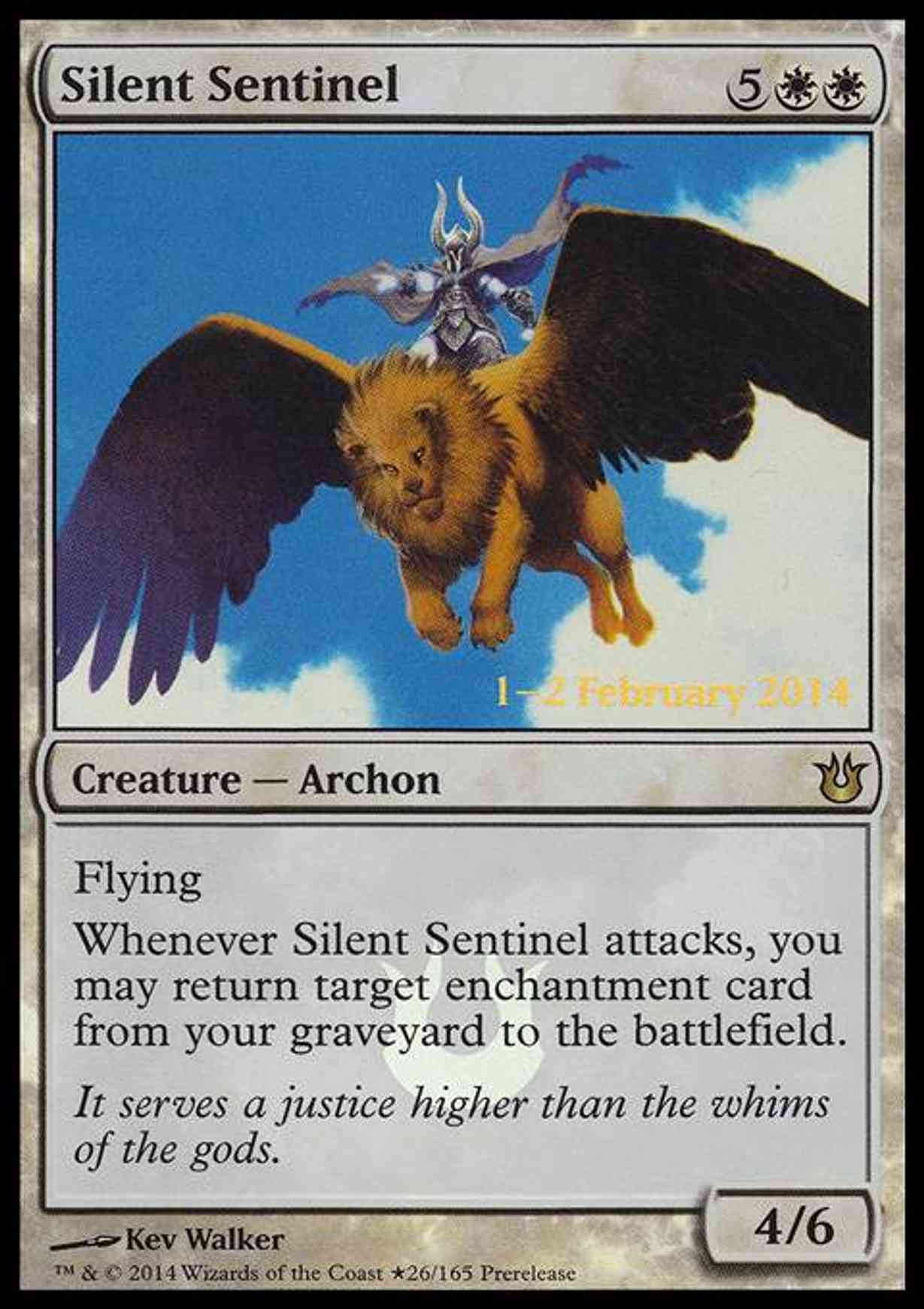 Silent Sentinel magic card front