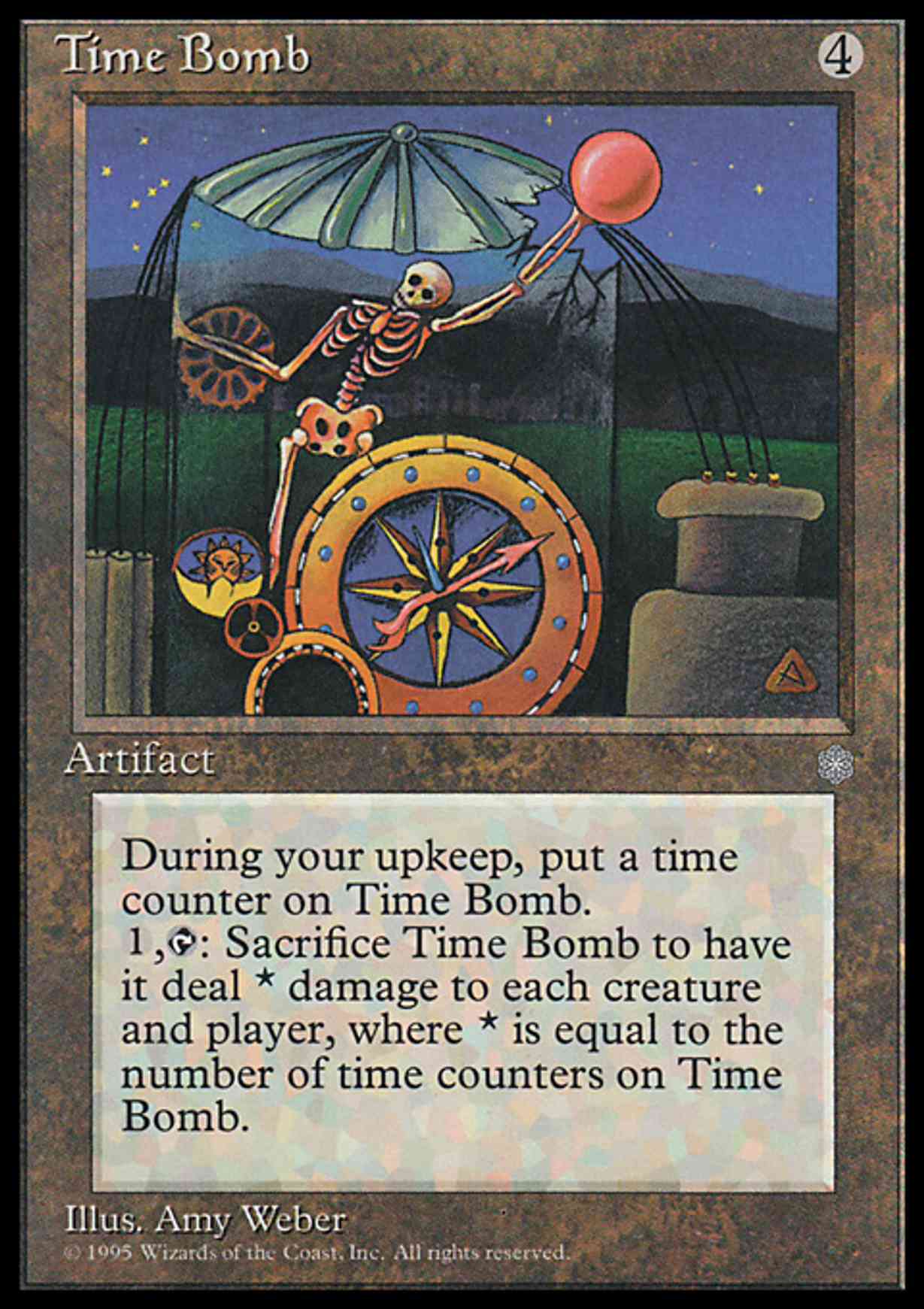 Time Bomb magic card front