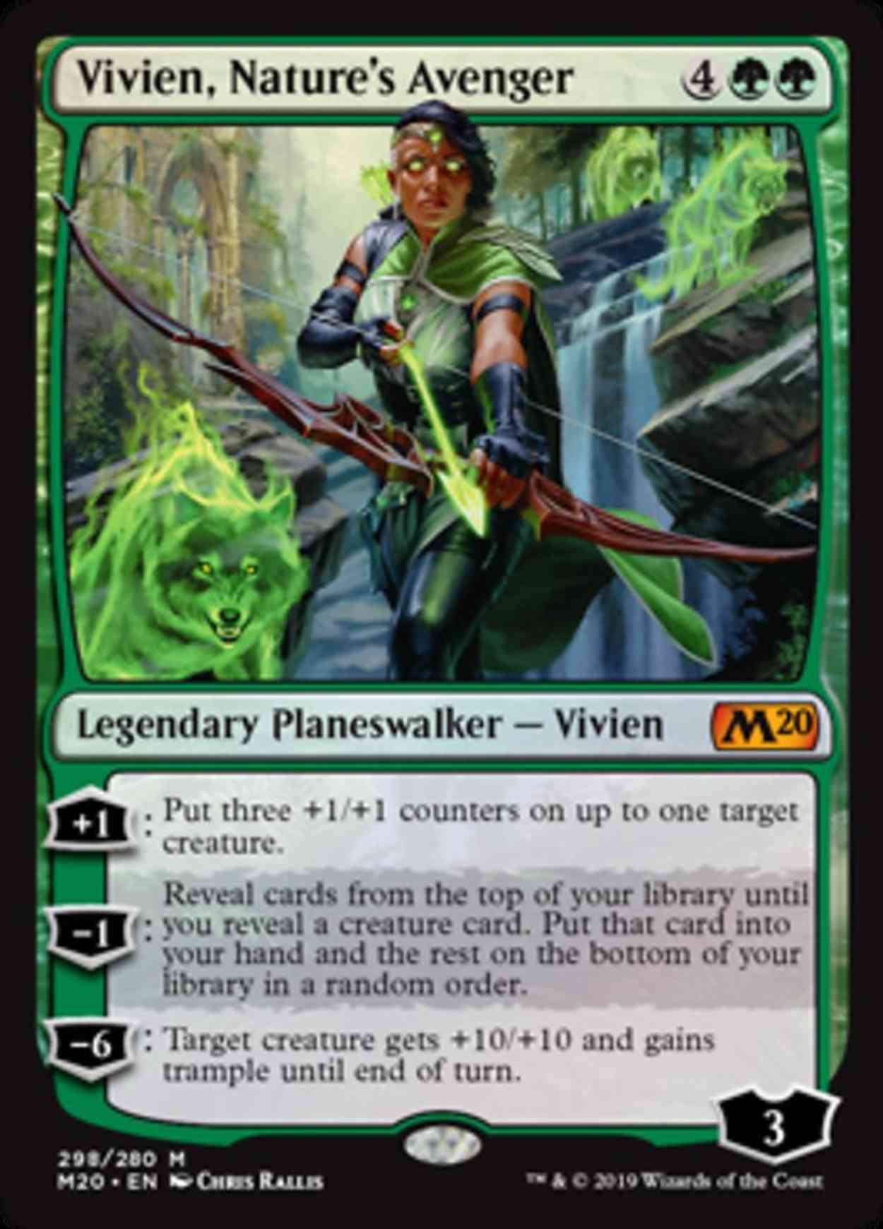 Vivien, Nature's Avenger magic card front