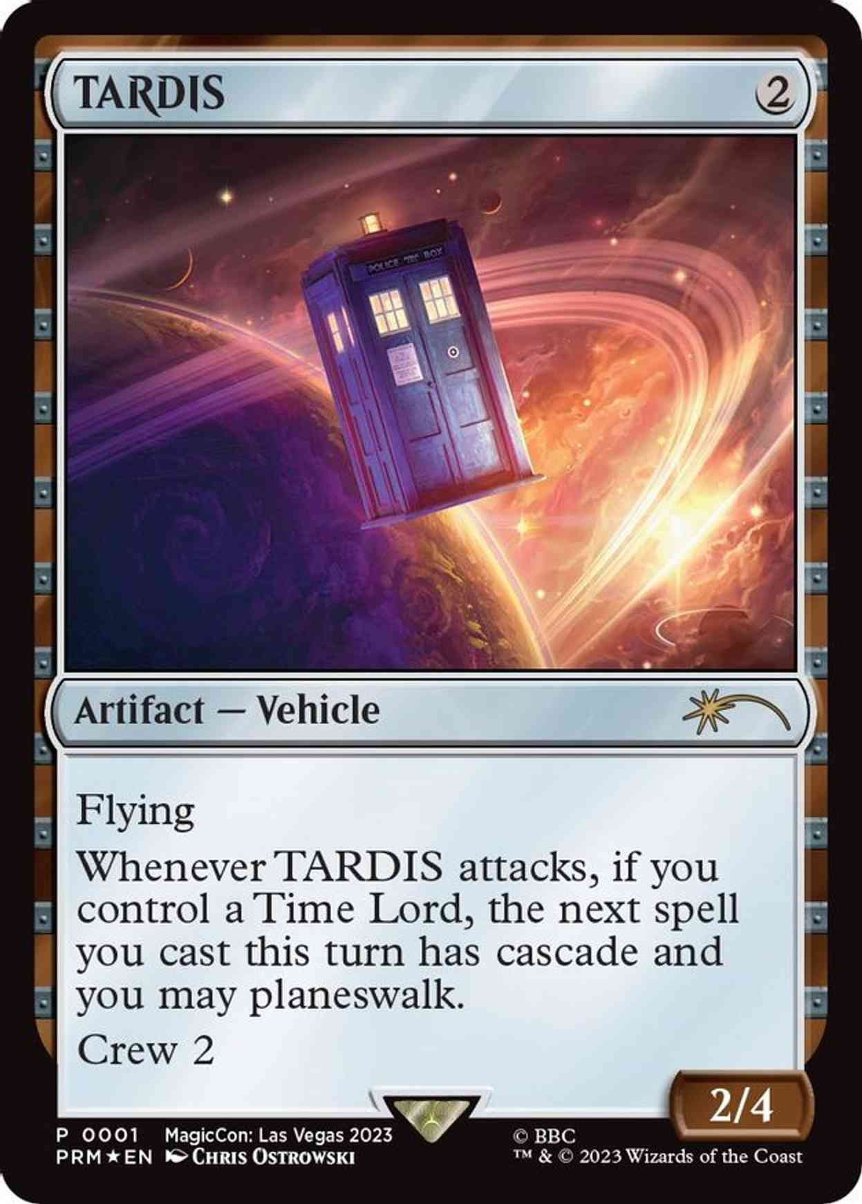 TARDIS (MagicCon: Las Vegas 2023) magic card front