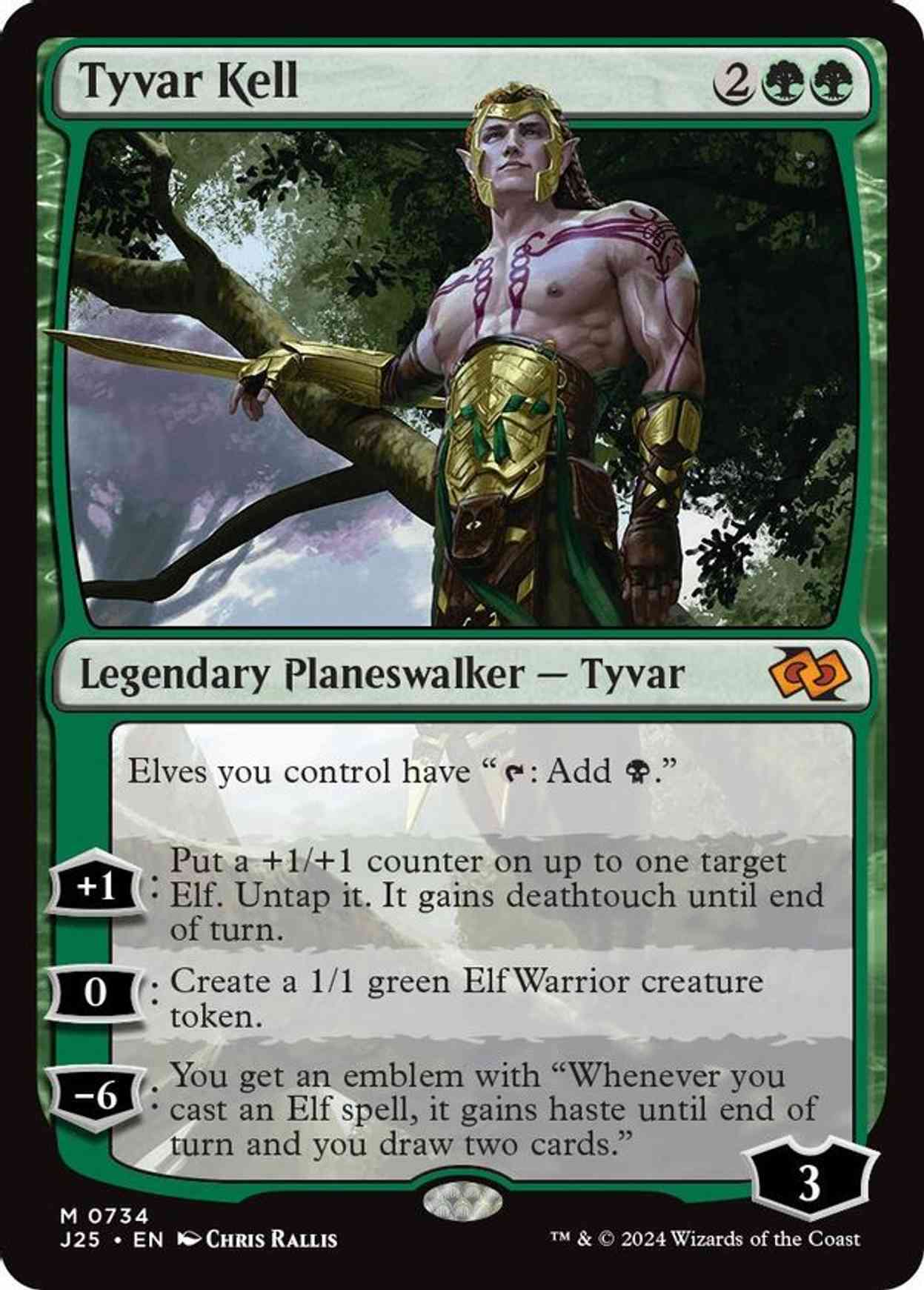 Tyvar Kell magic card front