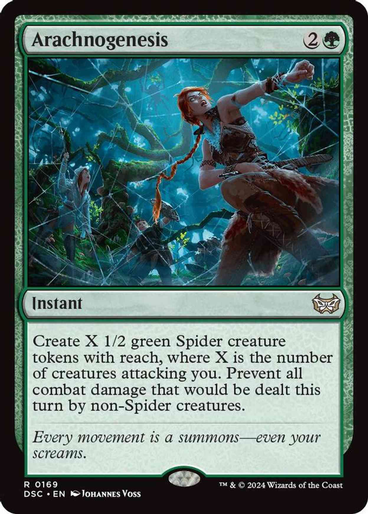 Arachnogenesis magic card front