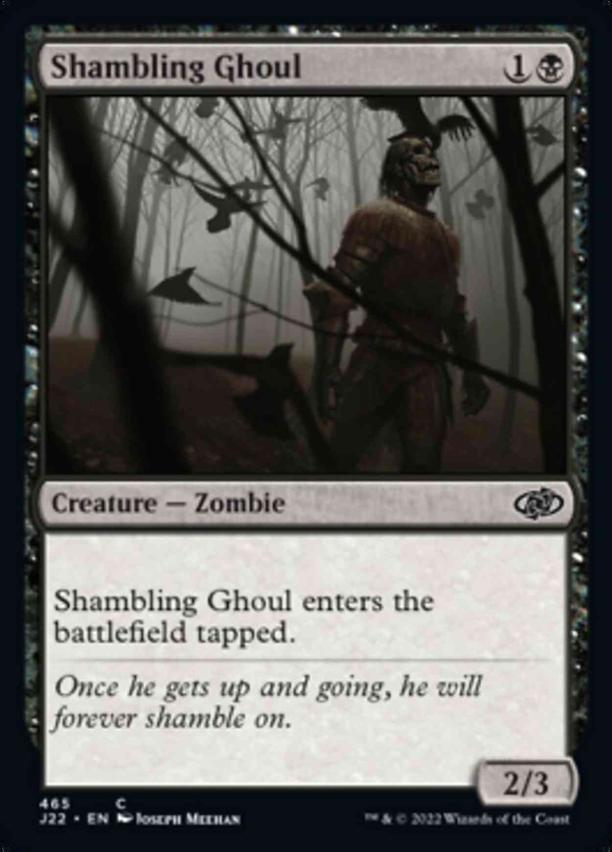 Shambling Ghoul magic card front