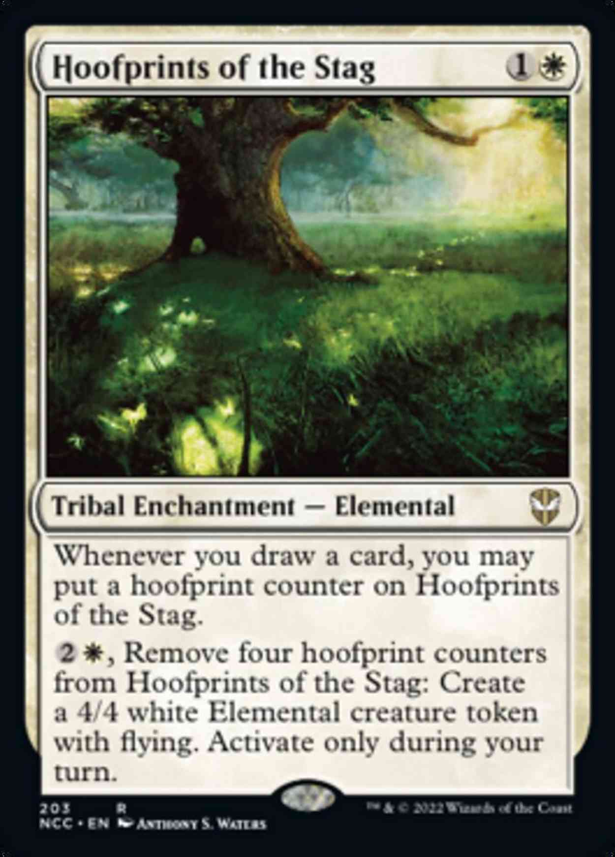 Hoofprints of the Stag magic card front