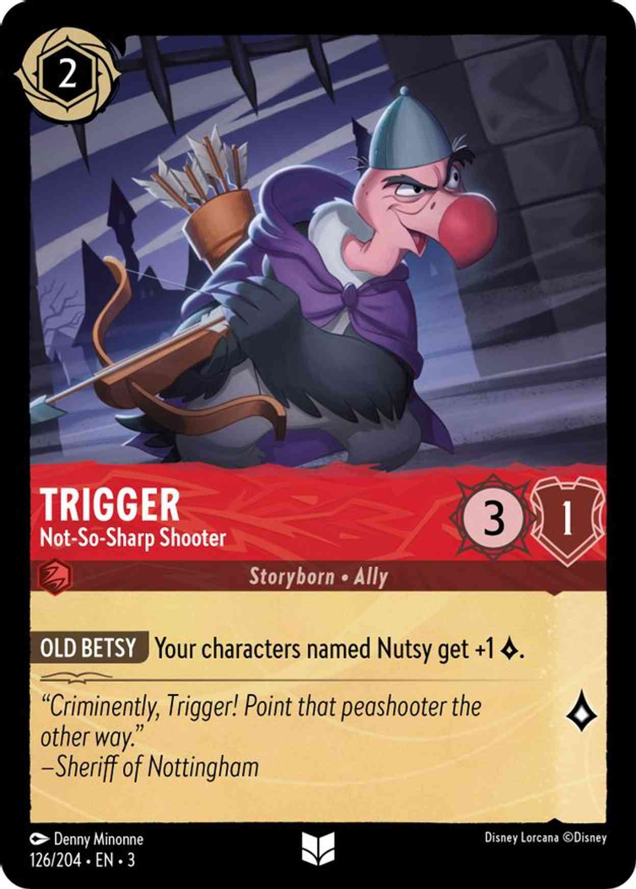 Trigger - Not-So-Sharp Shooter magic card front