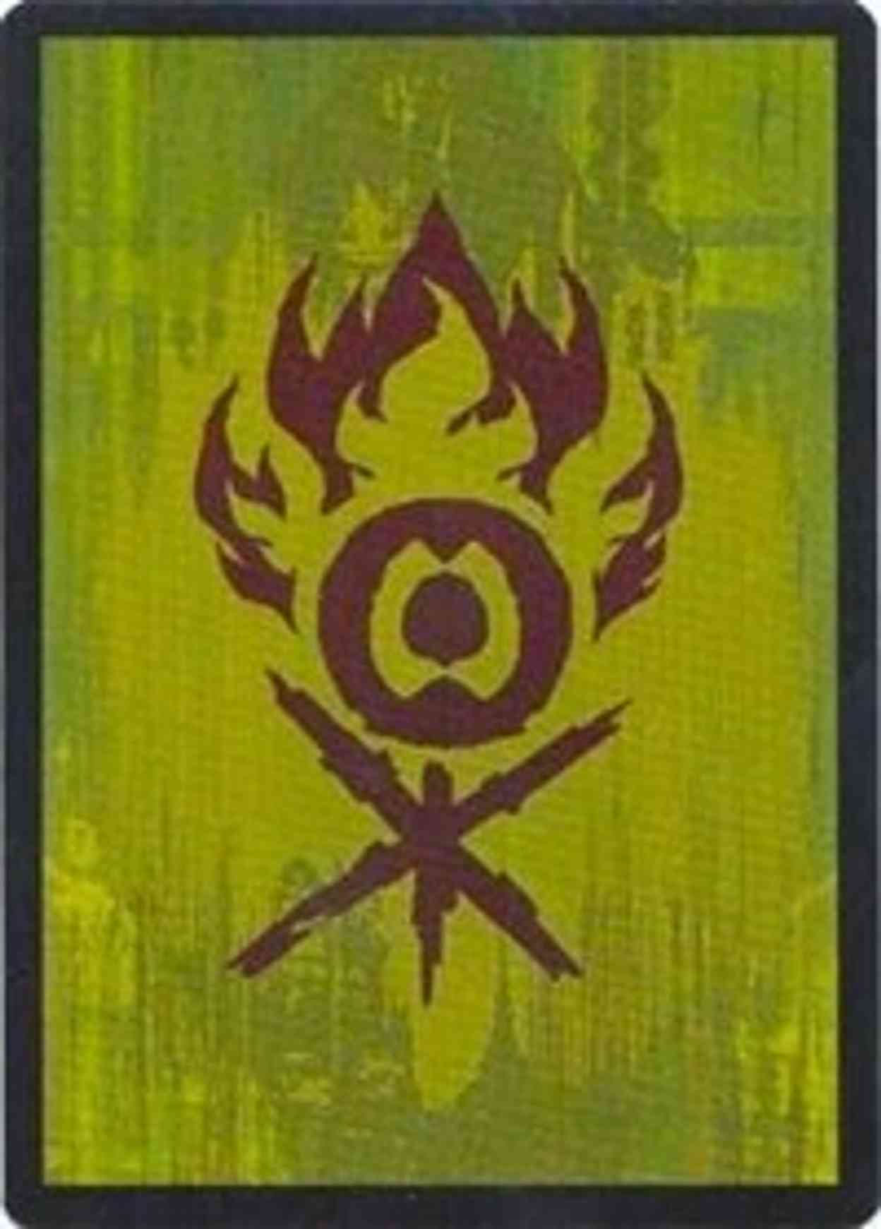 Guild Token - Gruul magic card front