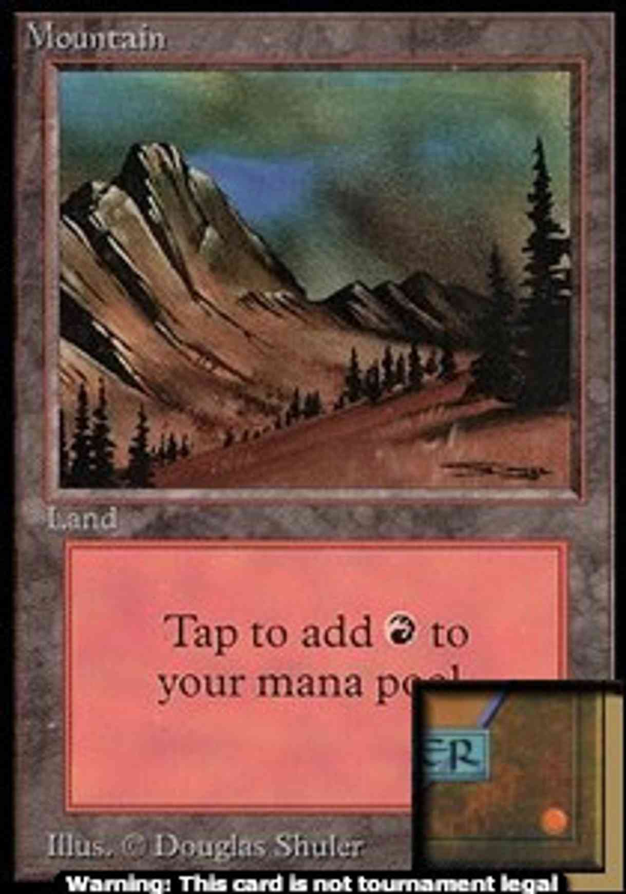 Mountain (C) (CE) magic card front