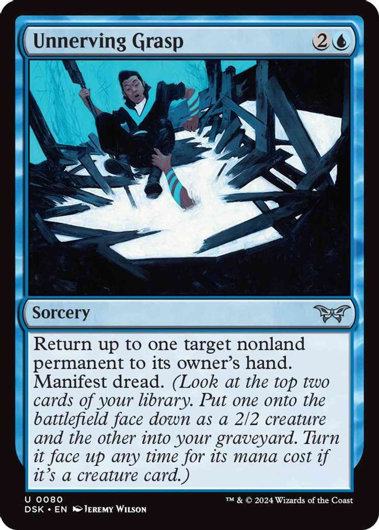 Unnerving Grasp magic card front