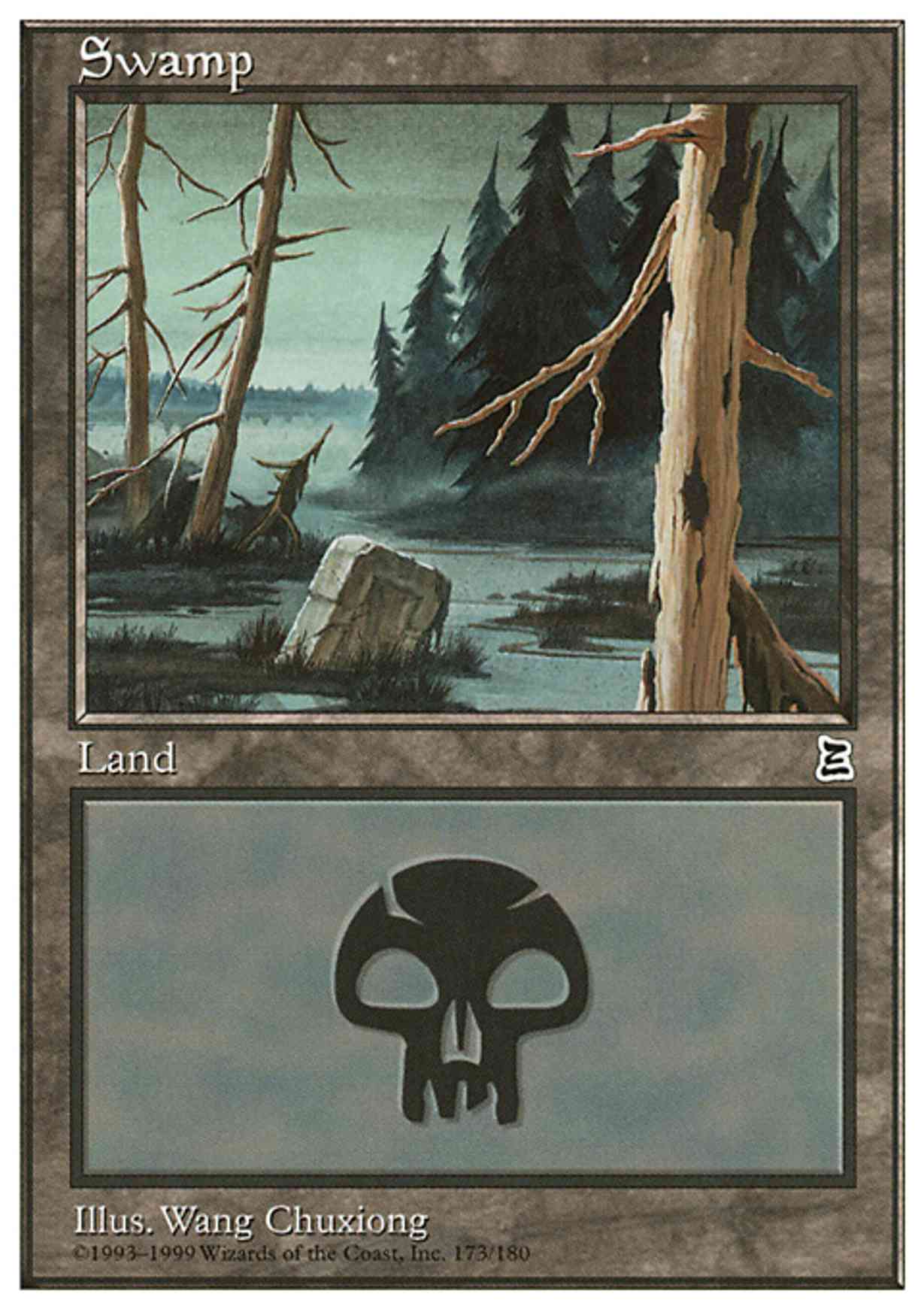 Swamp (173) magic card front