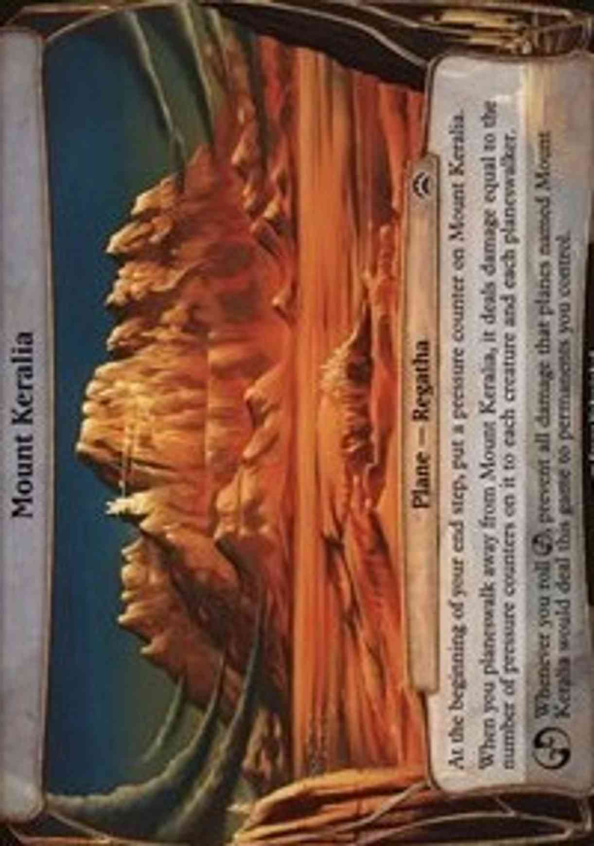Mount Keralia (Planechase 2012) magic card front