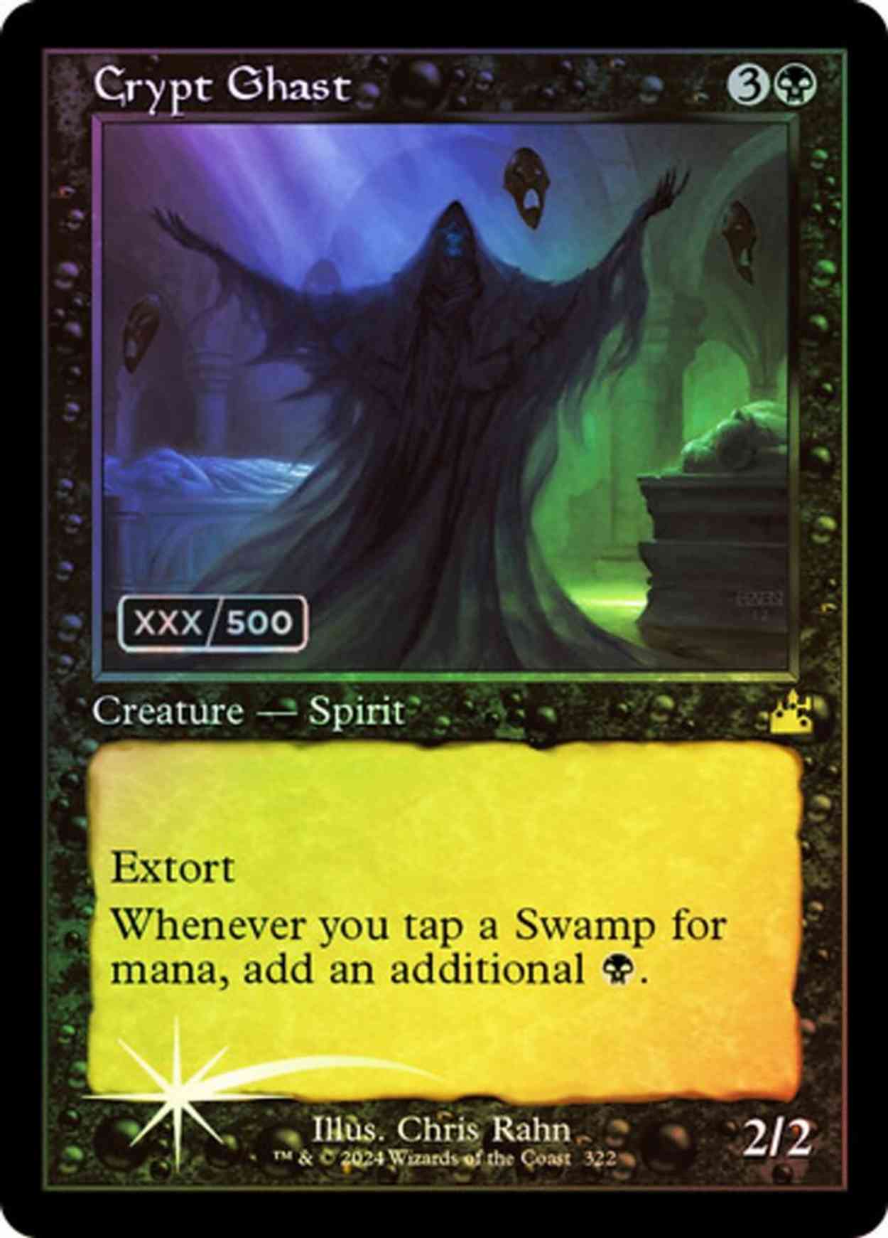 Crypt Ghast (Retro Frame) (Serial Numbered) magic card front