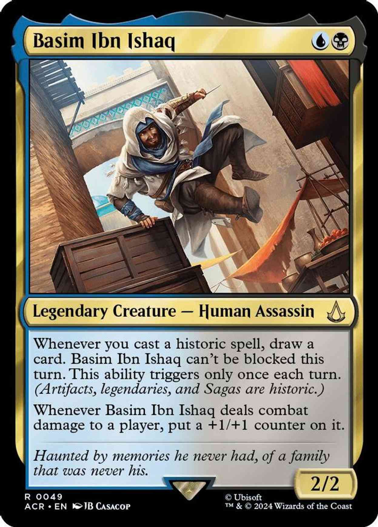 Basim Ibn Ishaq magic card front