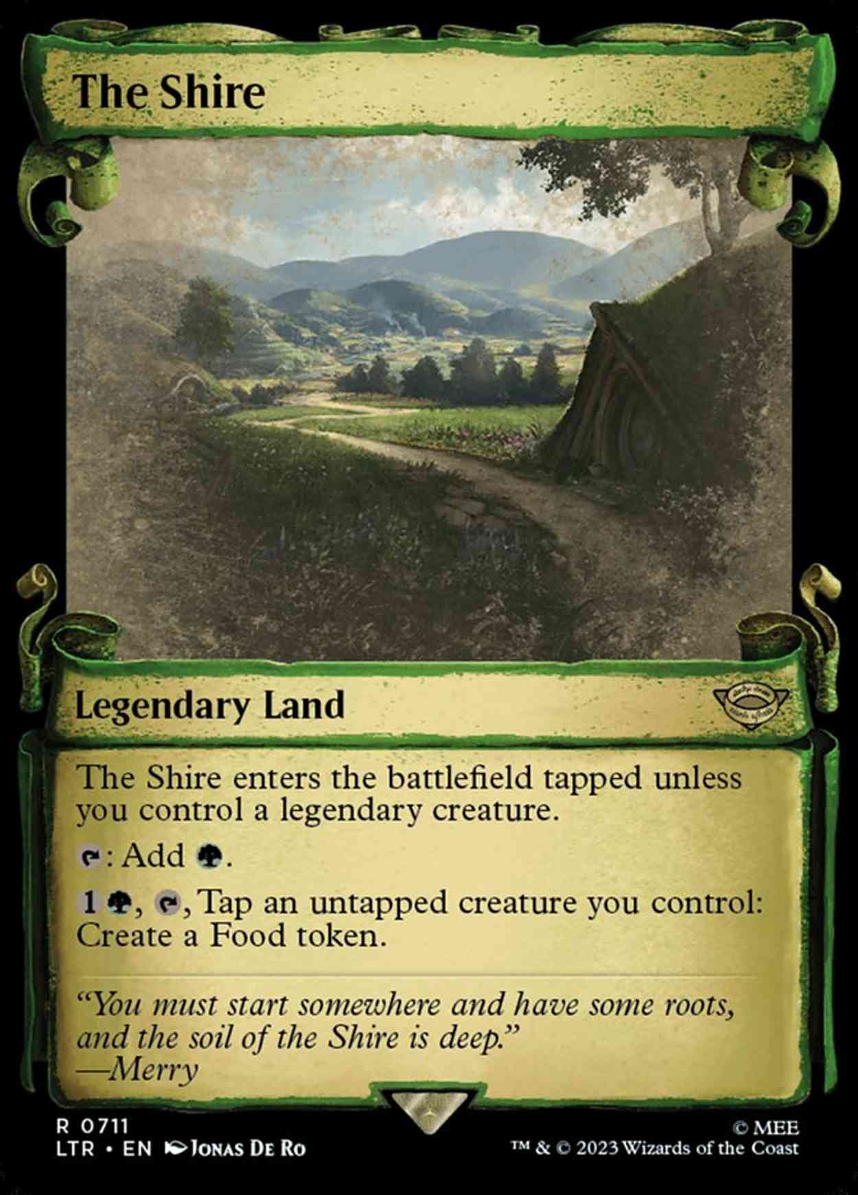 The Shire (Showcase Scrolls) magic card front