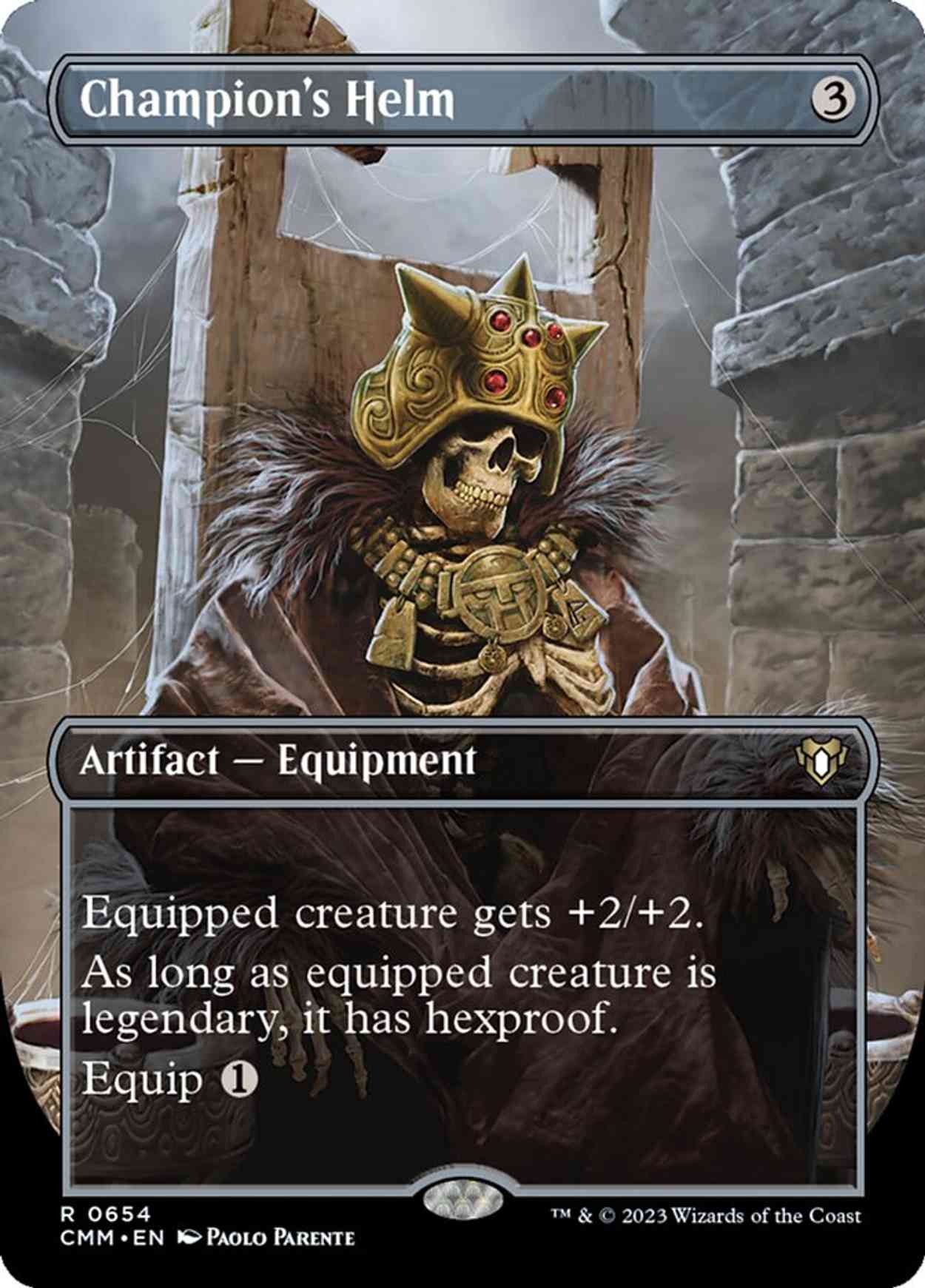 Champion's Helm (Borderless) magic card front