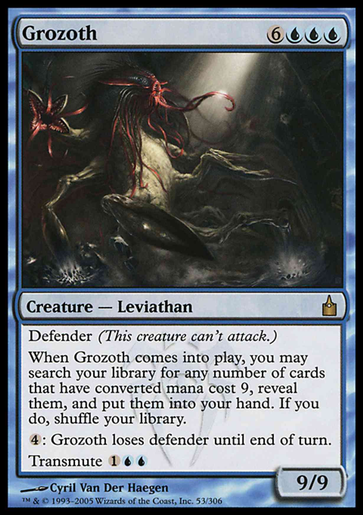 Grozoth magic card front