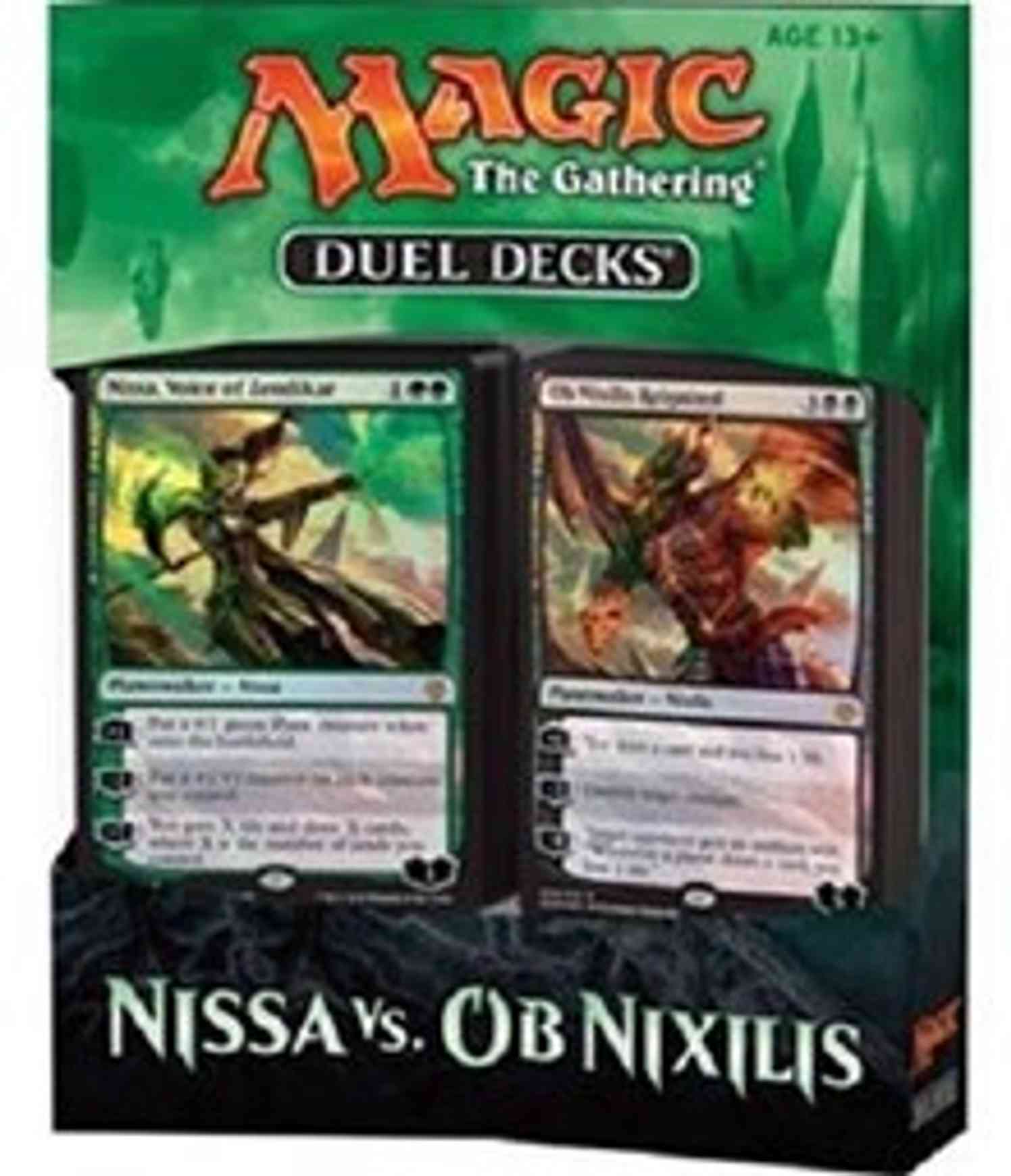 Duel Decks: Nissa vs. Ob Nixilis - Box Set magic card front