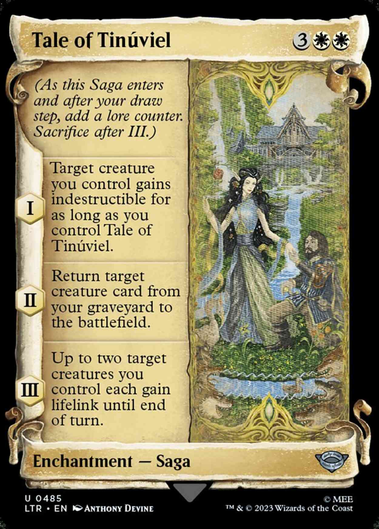 Tale of Tinúviel (Showcase Scrolls) magic card front