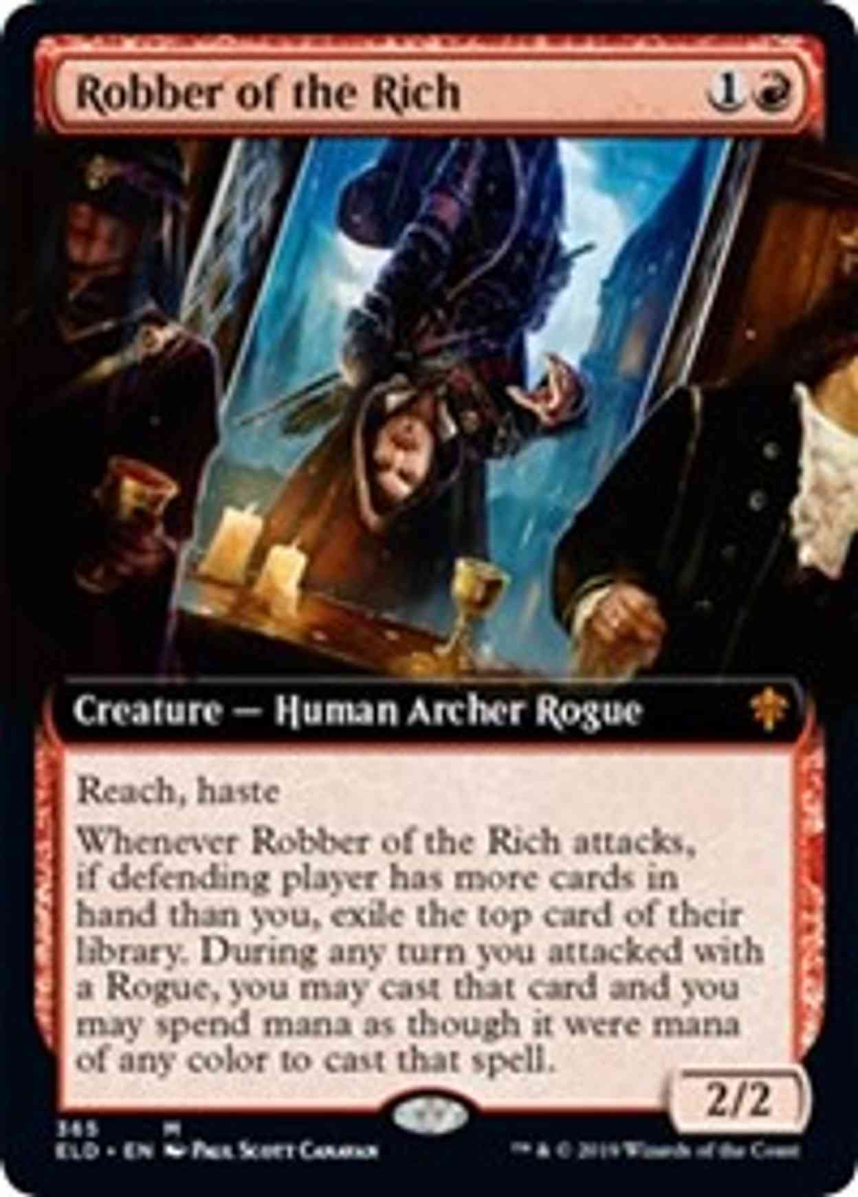 Robber of the Rich (Extended Art) magic card front