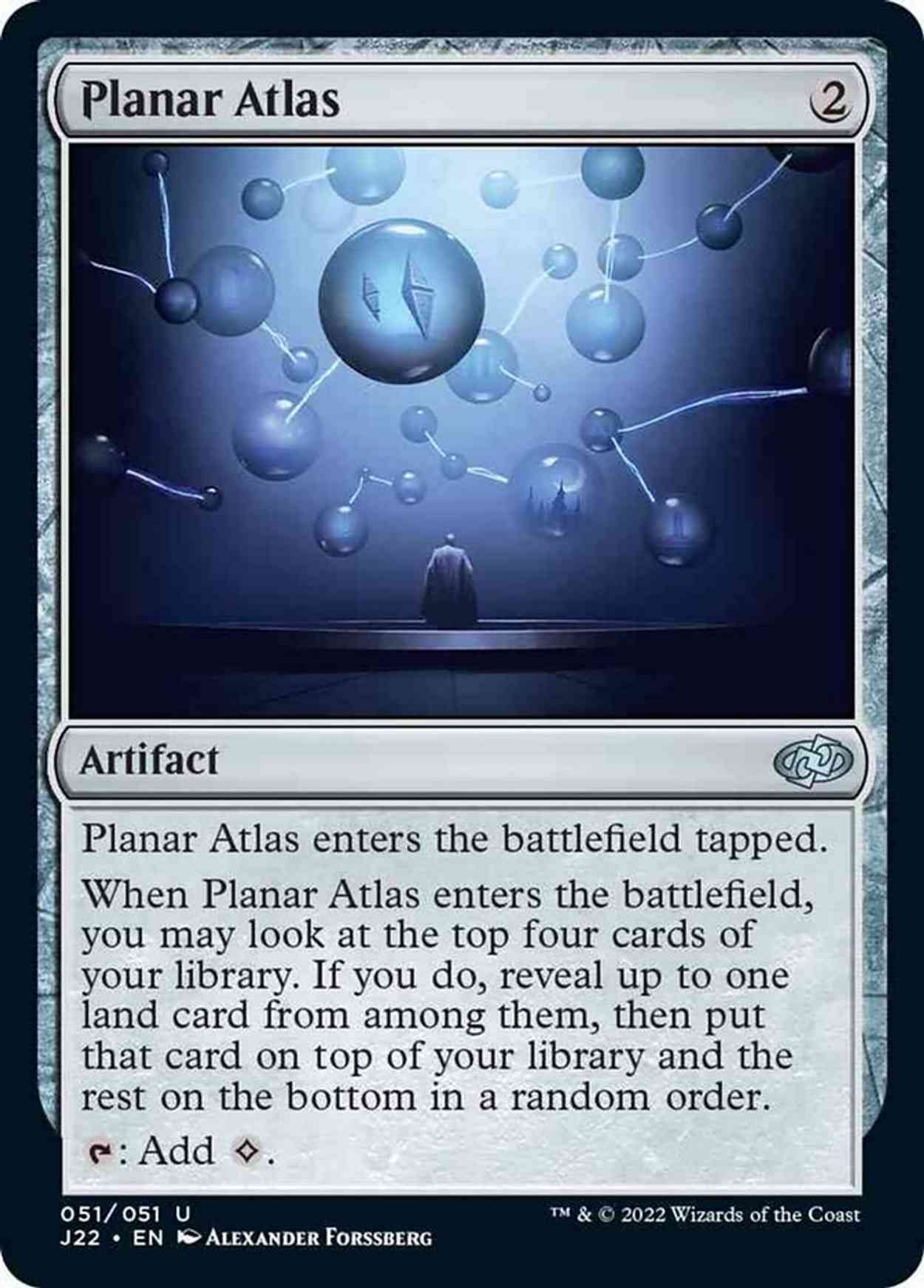 Planar Atlas magic card front