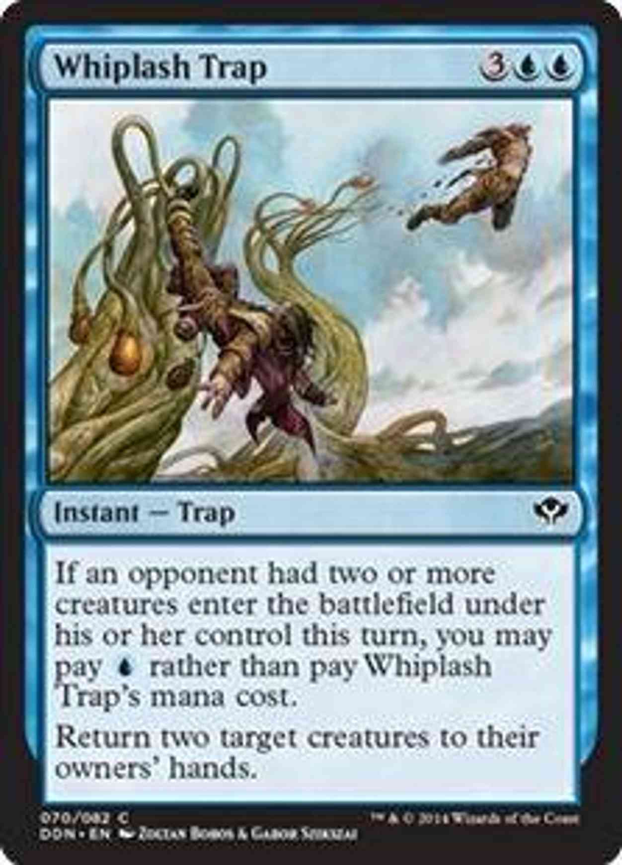 Whiplash Trap magic card front