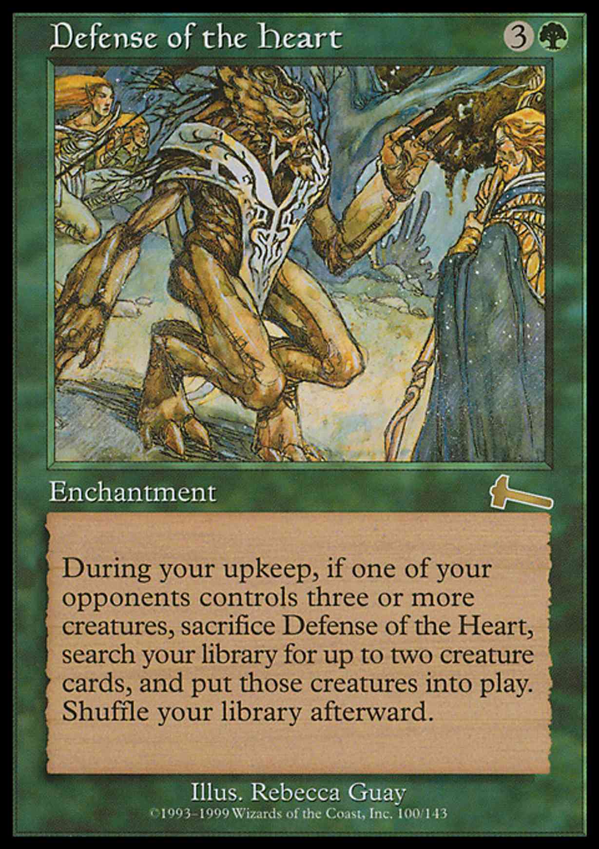 Defense of the Heart magic card front
