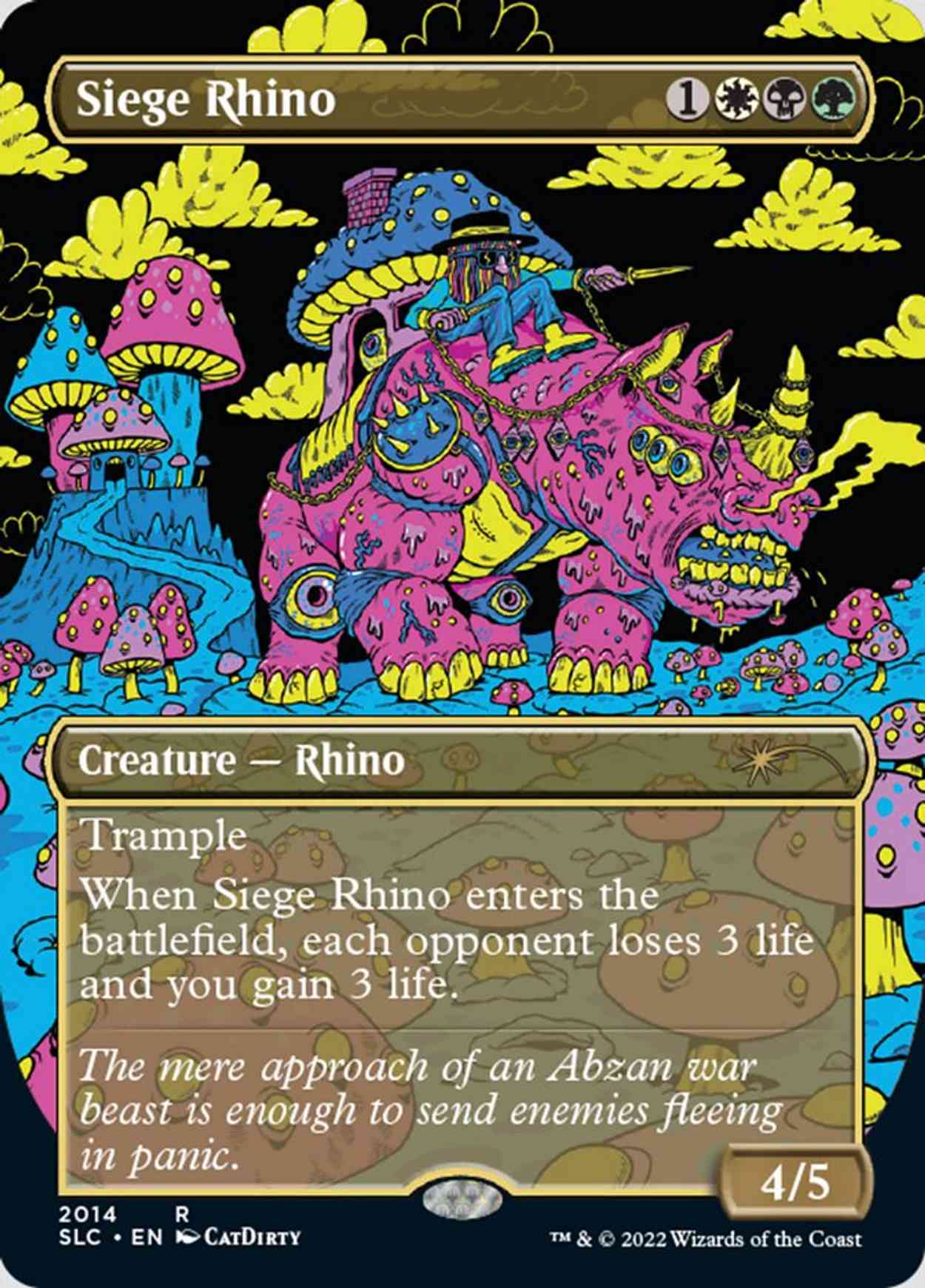 Siege Rhino Price from mtg Secret Lair 30th Anniversary Countdown Kit