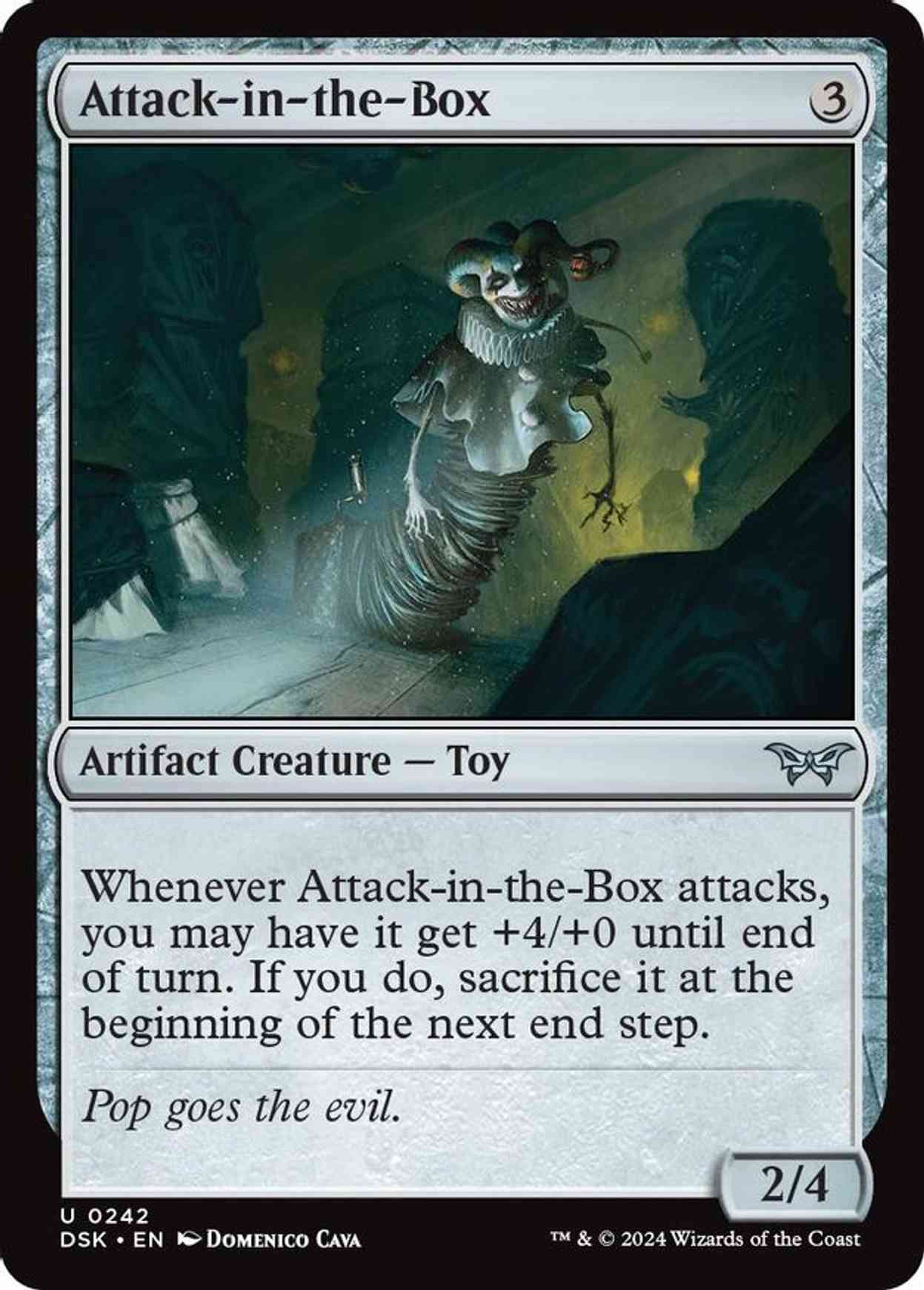 Attack-in-the-Box magic card front