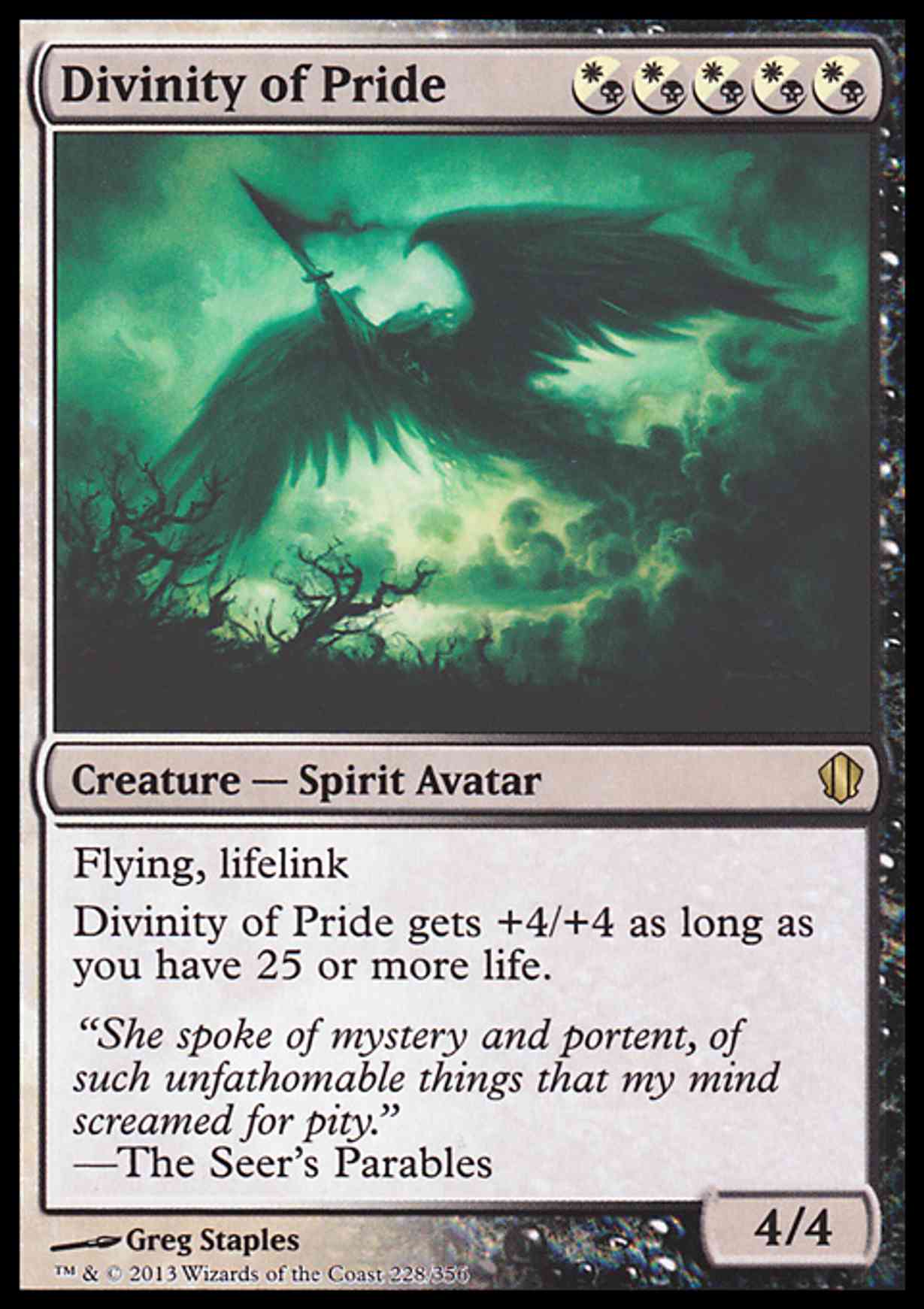 Divinity of Pride magic card front