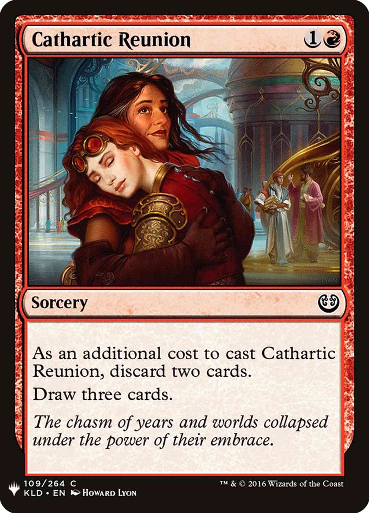 Cathartic Reunion magic card front