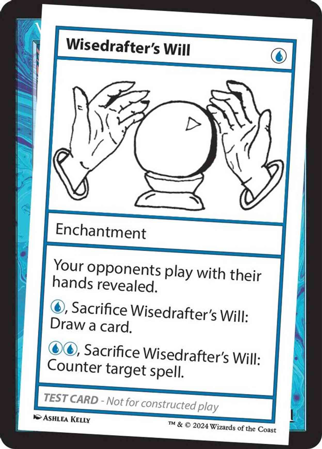 Wisedrafter's Will magic card front