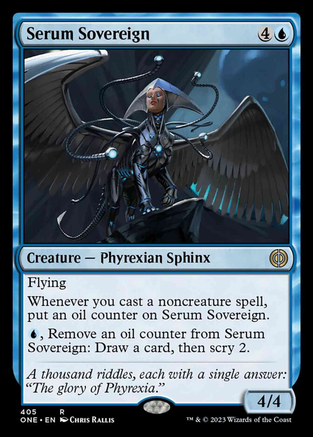 Serum Sovereign magic card front