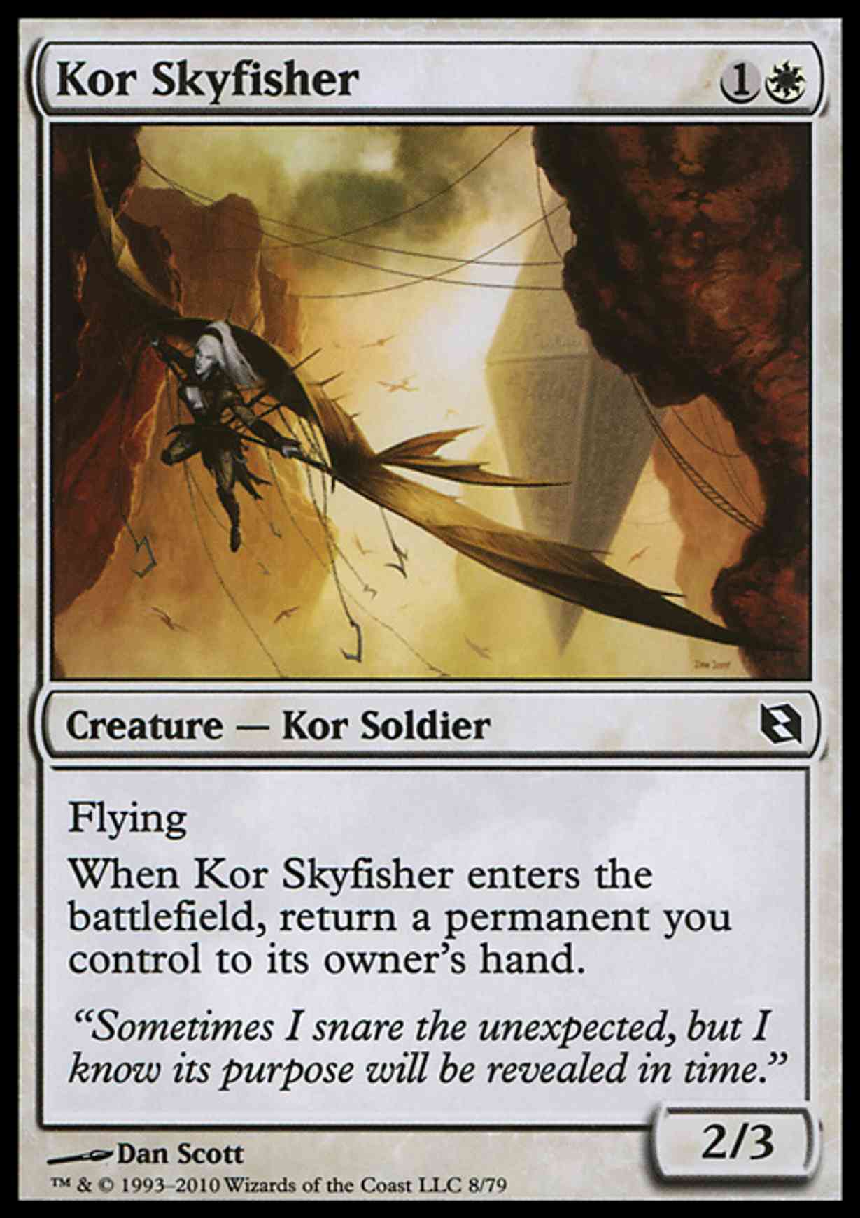 Kor Skyfisher magic card front