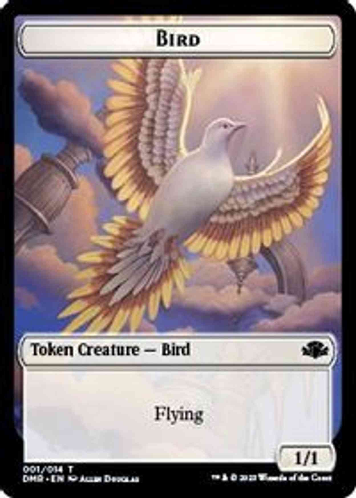 Bird Token magic card front
