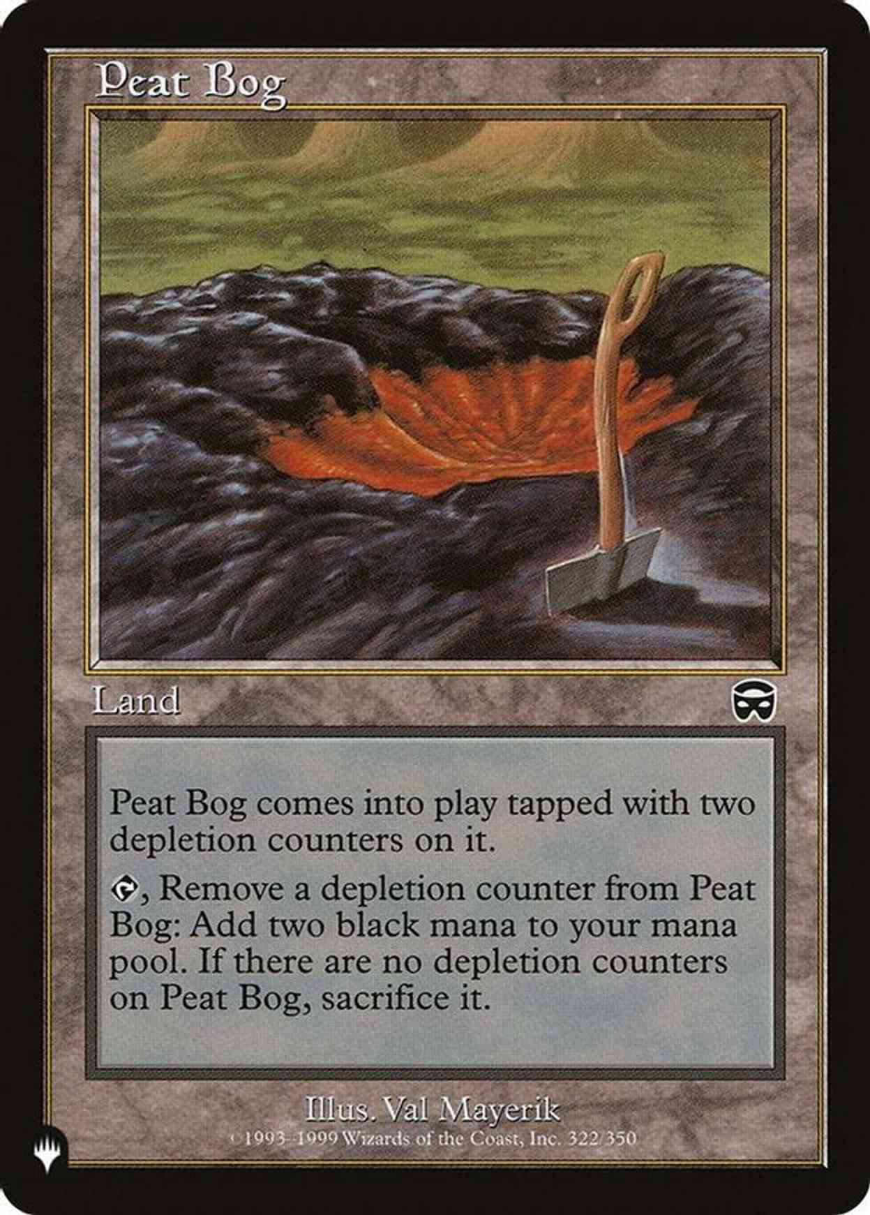 Peat Bog magic card front