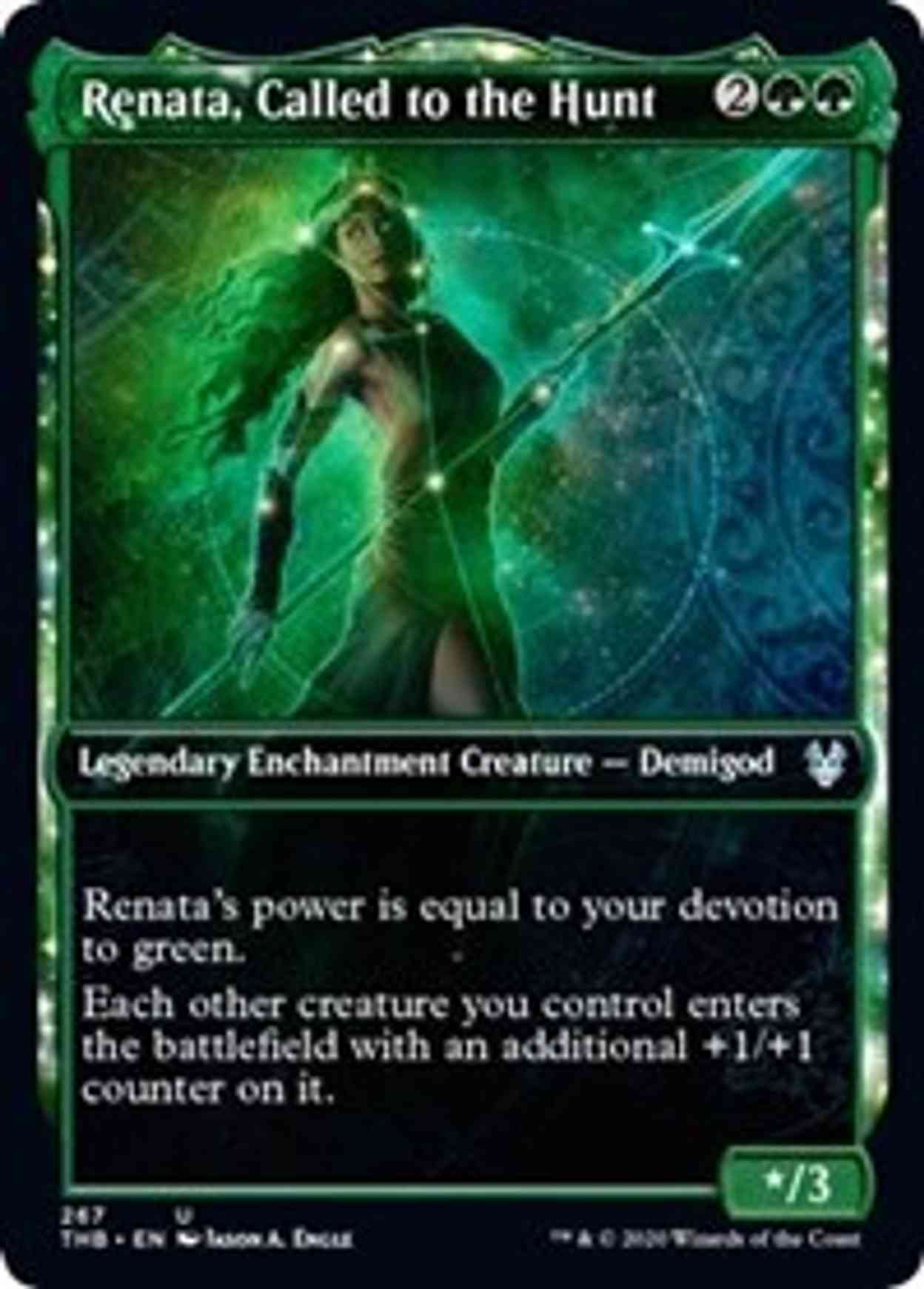 Renata, Called to the Hunt (Showcase) magic card front