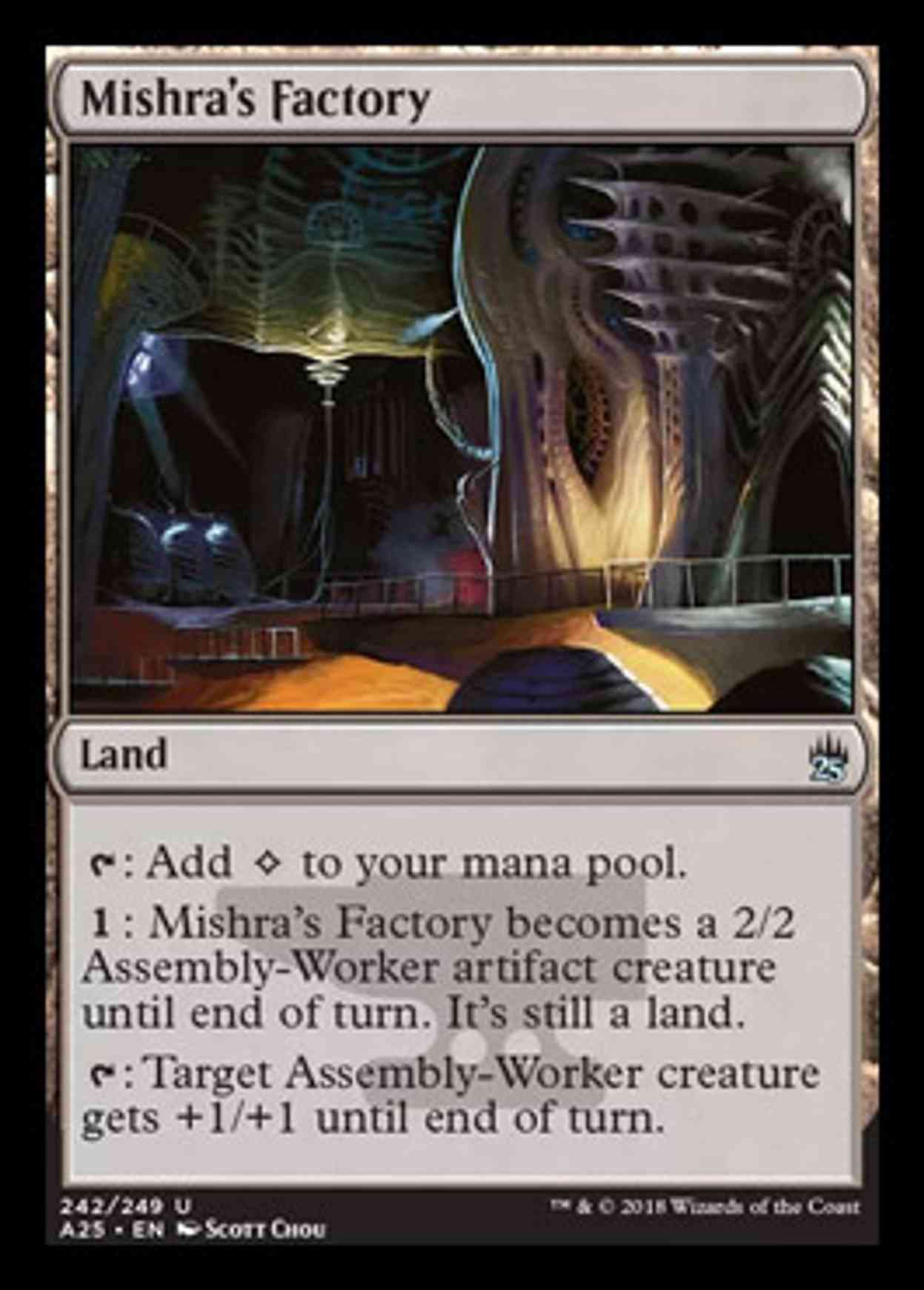 Mishra's Factory magic card front