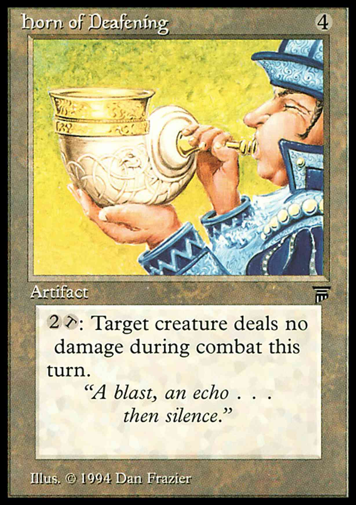 Horn of Deafening magic card front