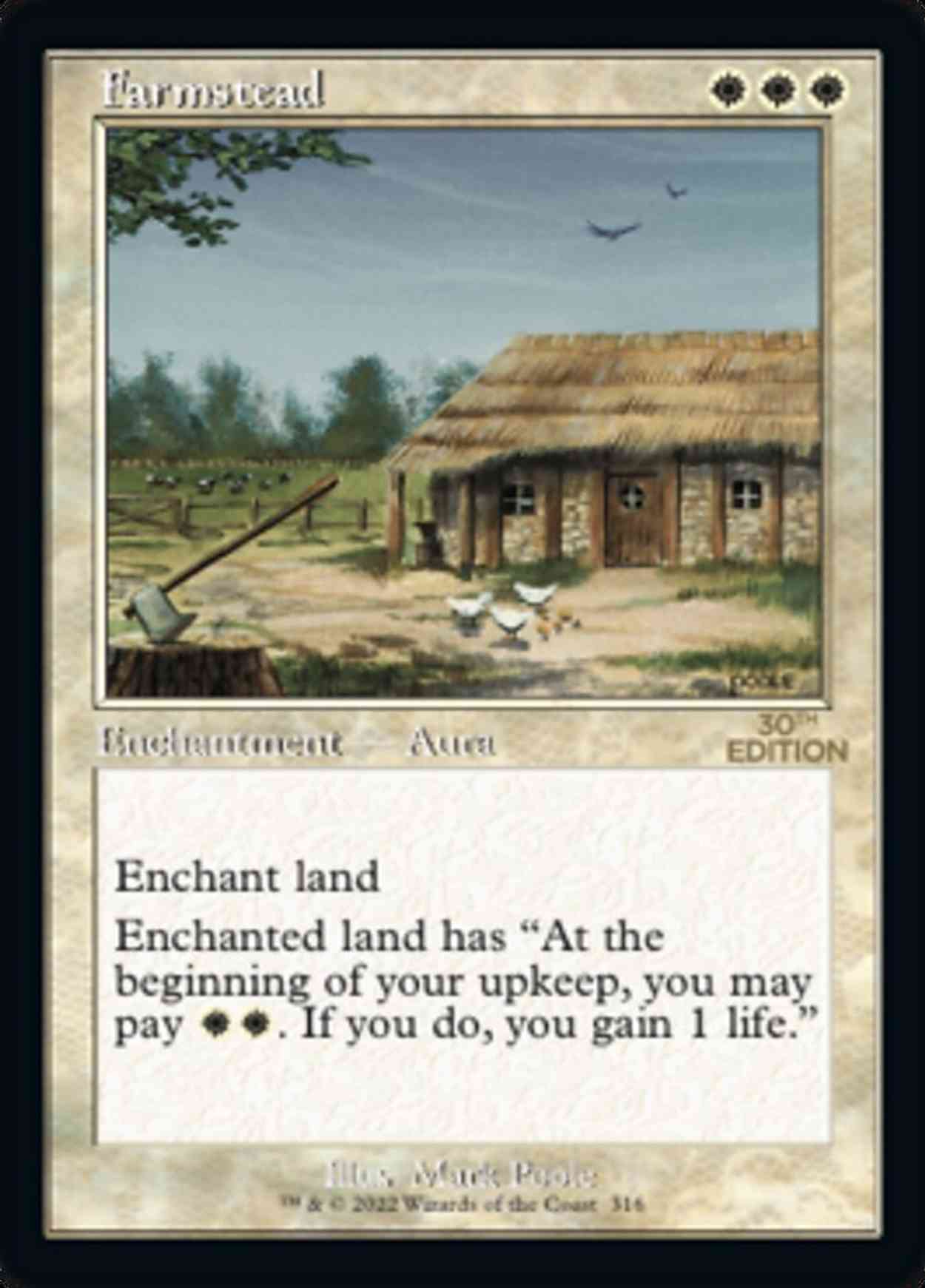 Farmstead (Retro Frame) magic card front