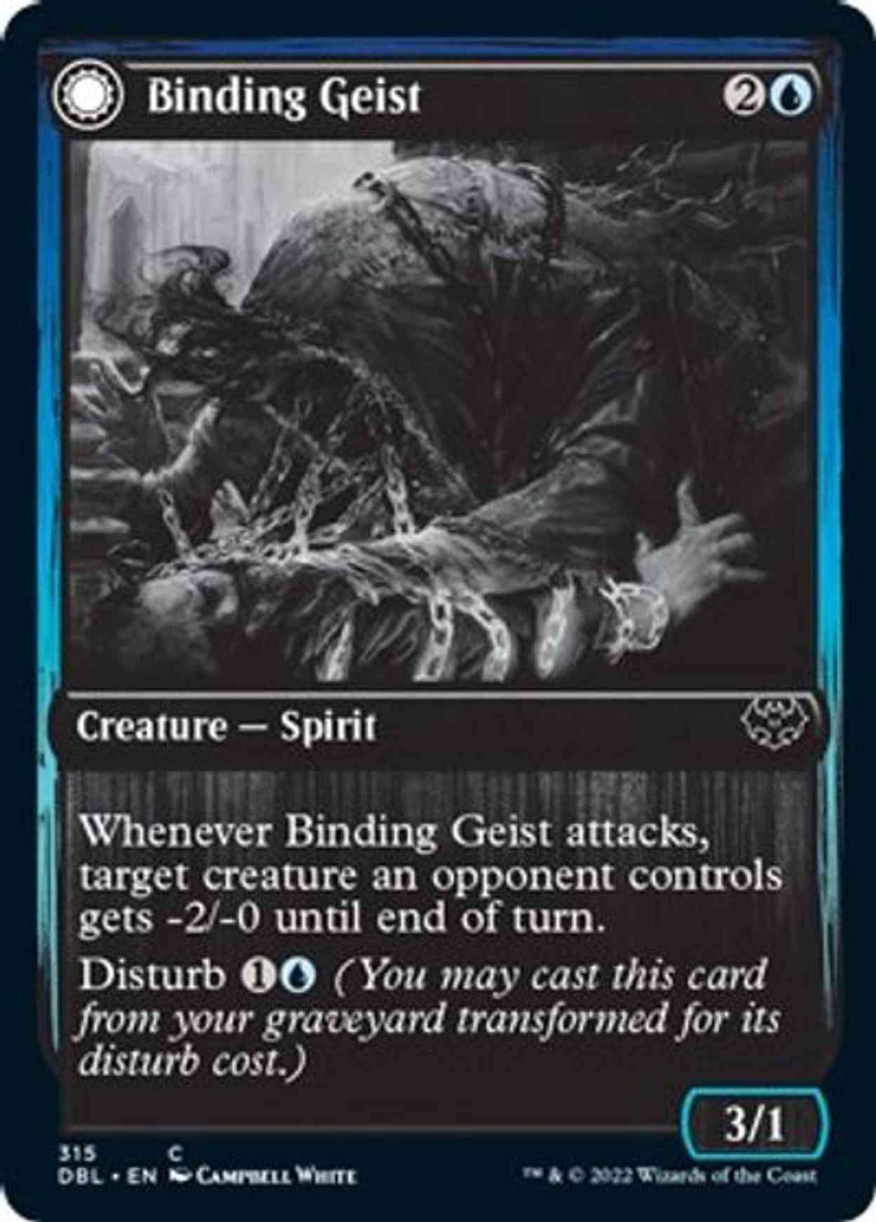 Binding Geist magic card front