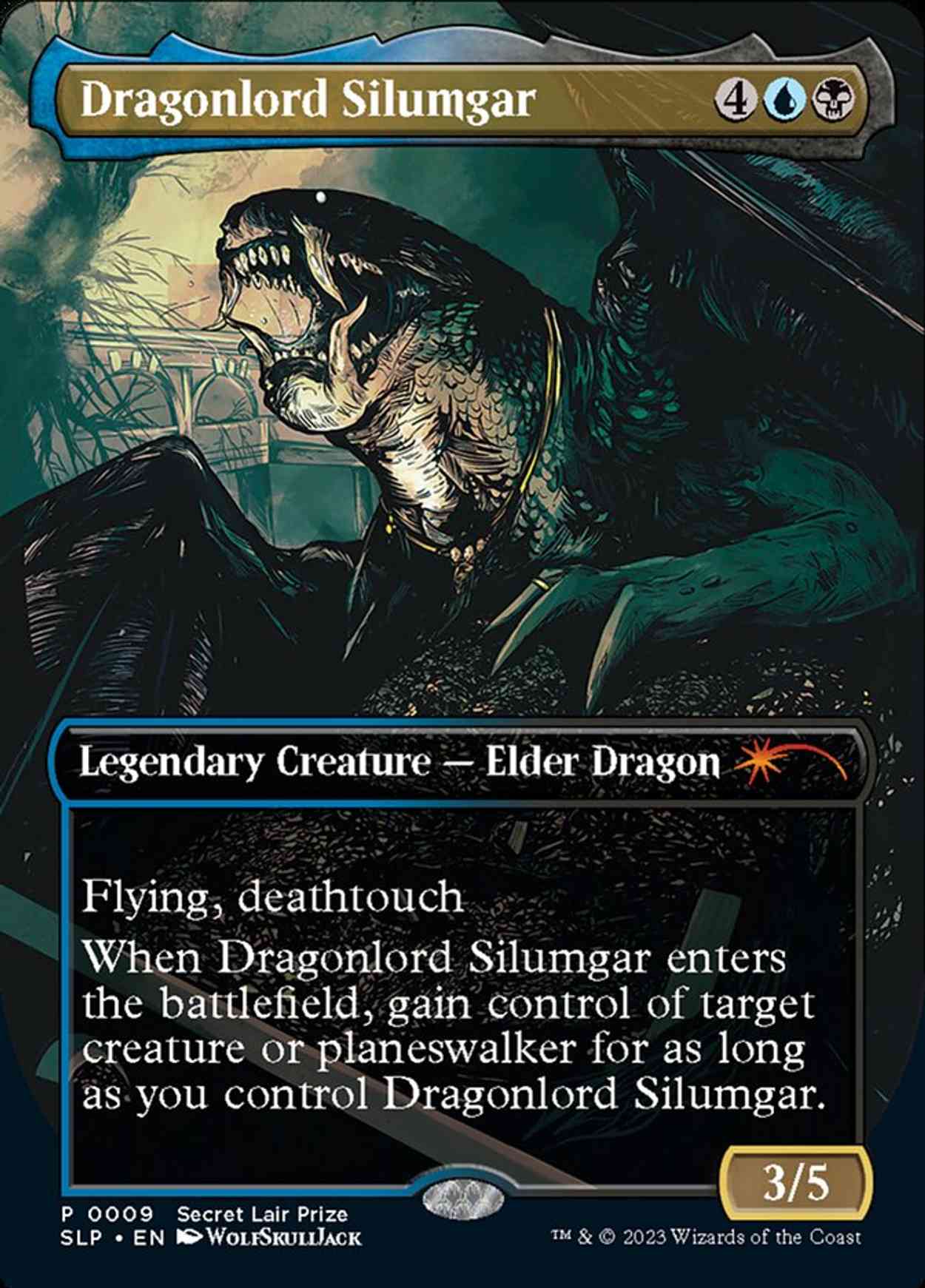 Dragonlord Silumgar magic card front