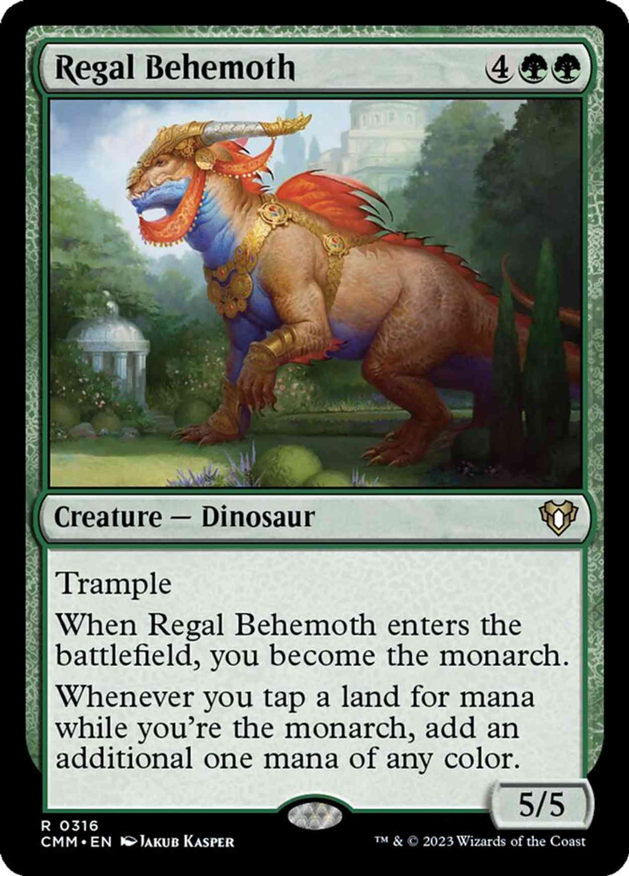 Regal Behemoth magic card front