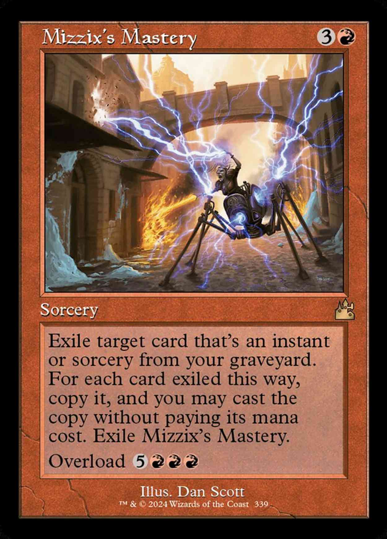 Mizzix's Mastery (Retro Frame) magic card front
