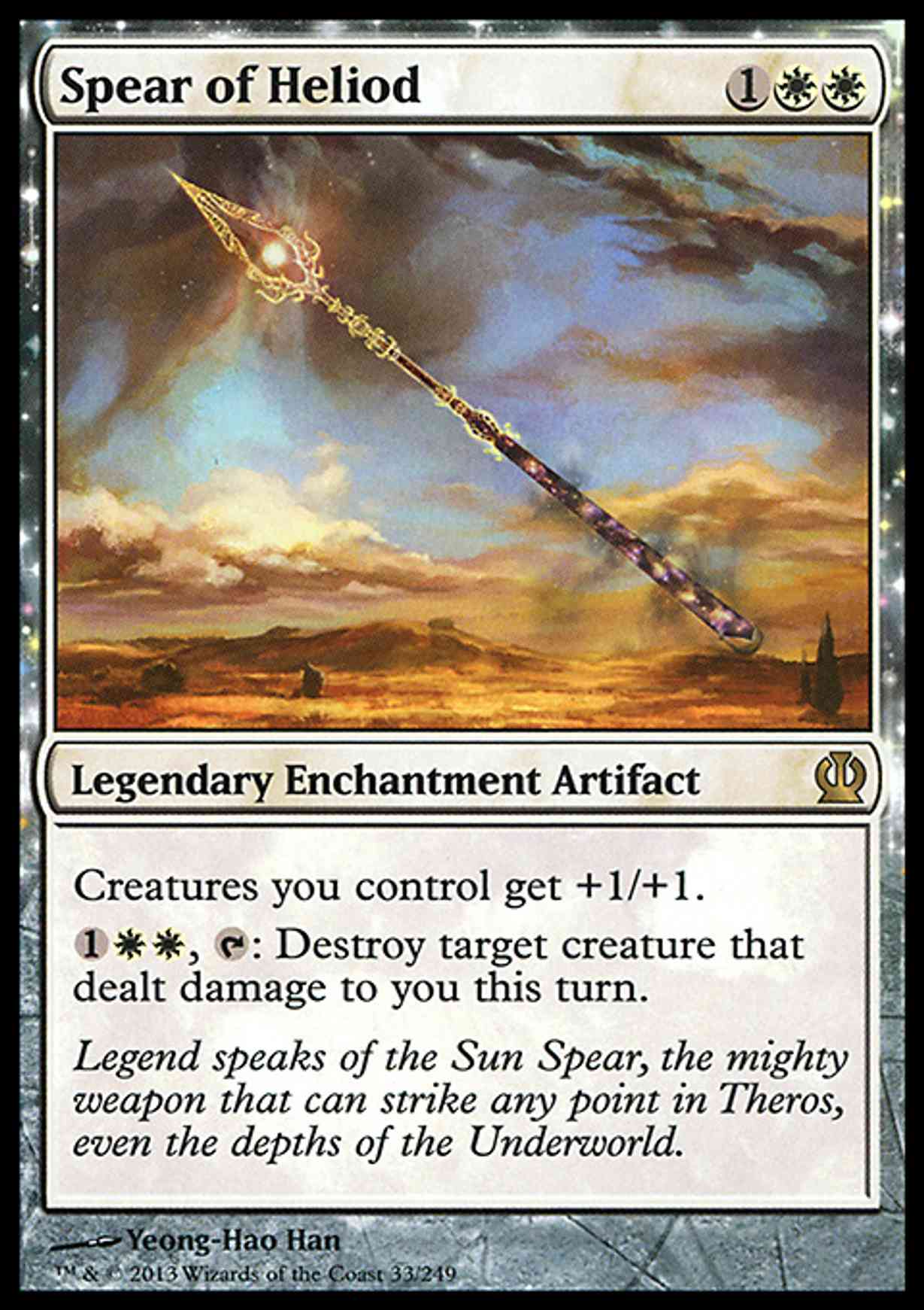 Spear of Heliod magic card front